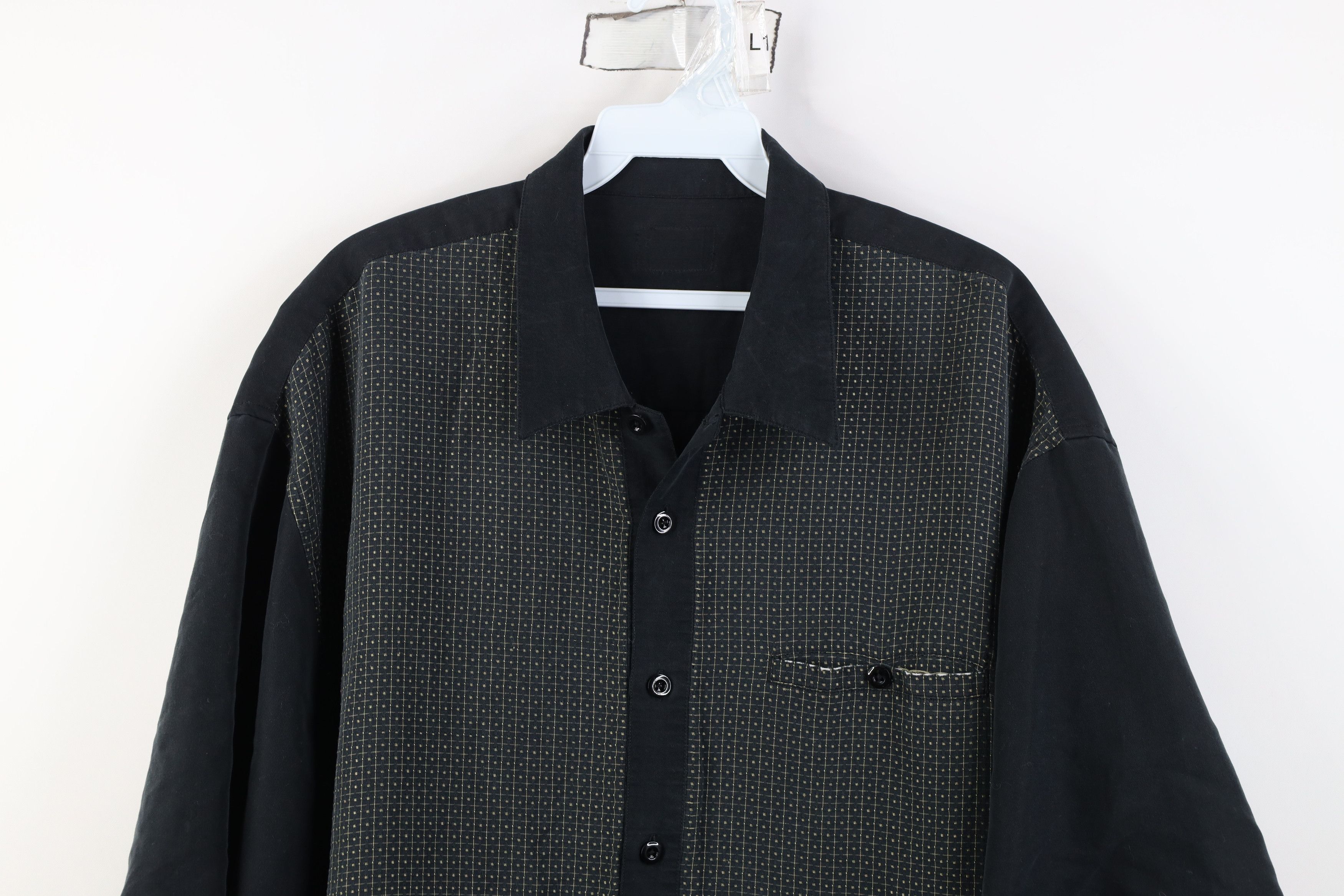 Vintage Vintage 90s Rockabilly Rayon Gabardine Button Shirt Size US XL / EU 56 / 4 - 2 Thumbnail