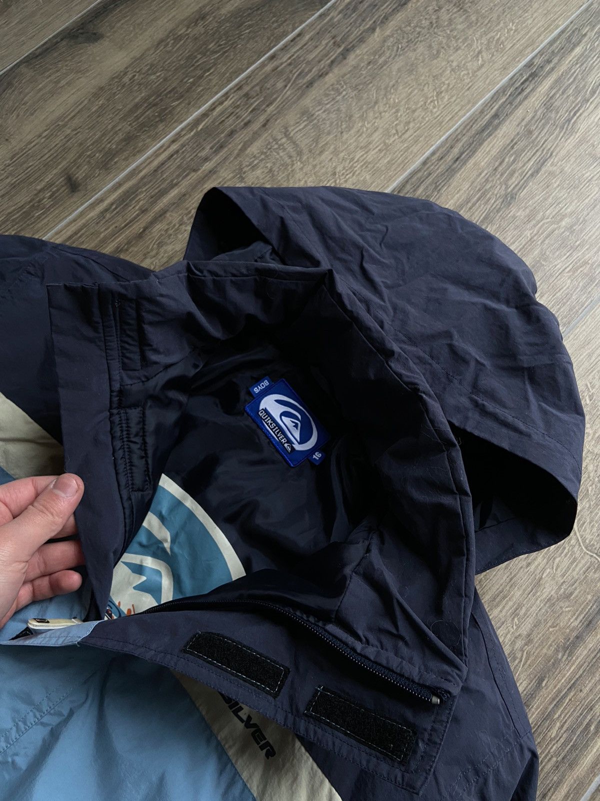 Quicksilver × Vintage Vintage Quicksilver big logo jackets mens y2k surf style Size US S / EU 44-46 / 1 - 6 Thumbnail