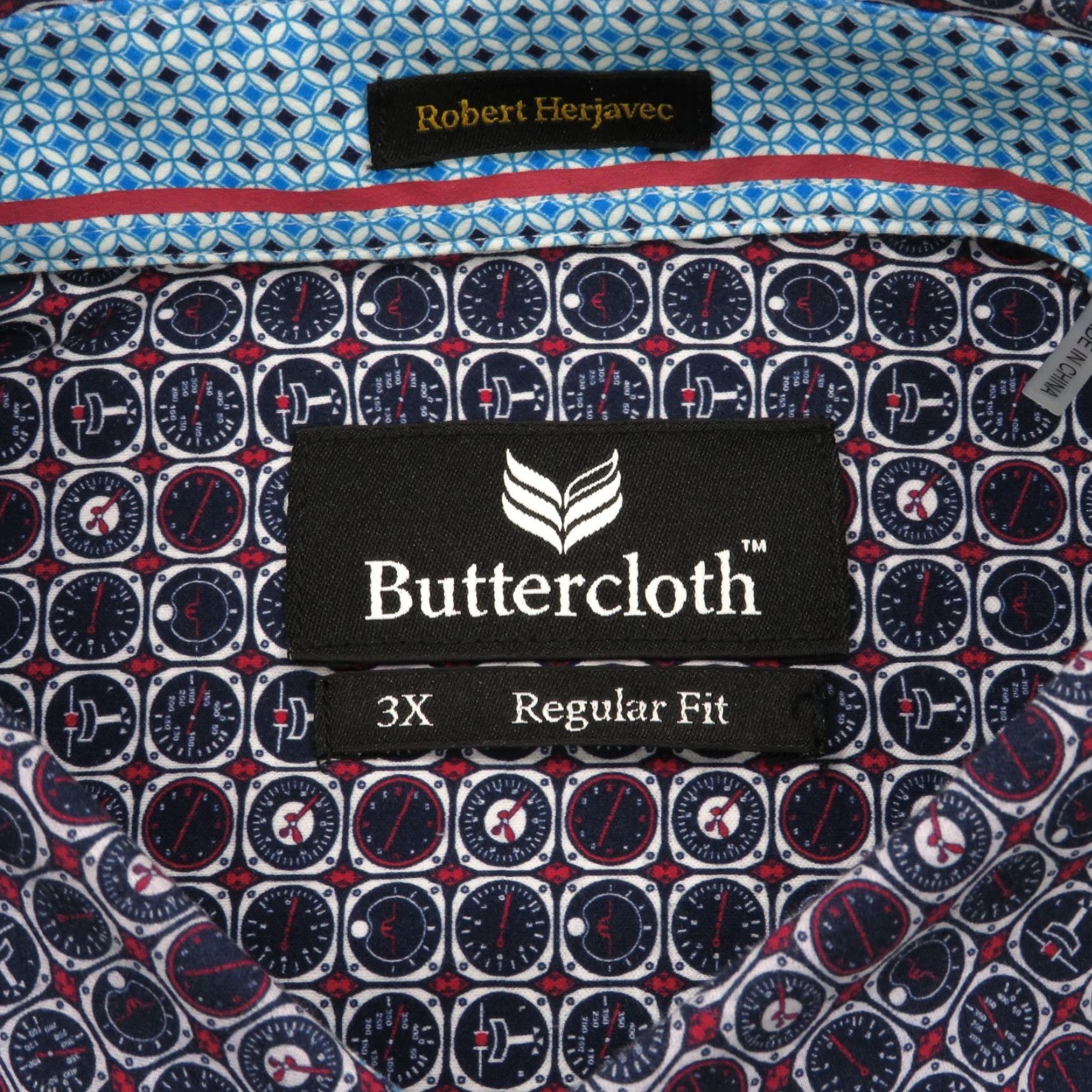 Vintage Buttercloth Shirt Men XXXL City Collection Watches Timepiece Flex Buttercloth Shirt Men XXXL City Collection Watches Timepiece Flex Buttercloth Size US XXL / EU 58 / 5 - 5 Thumbnail