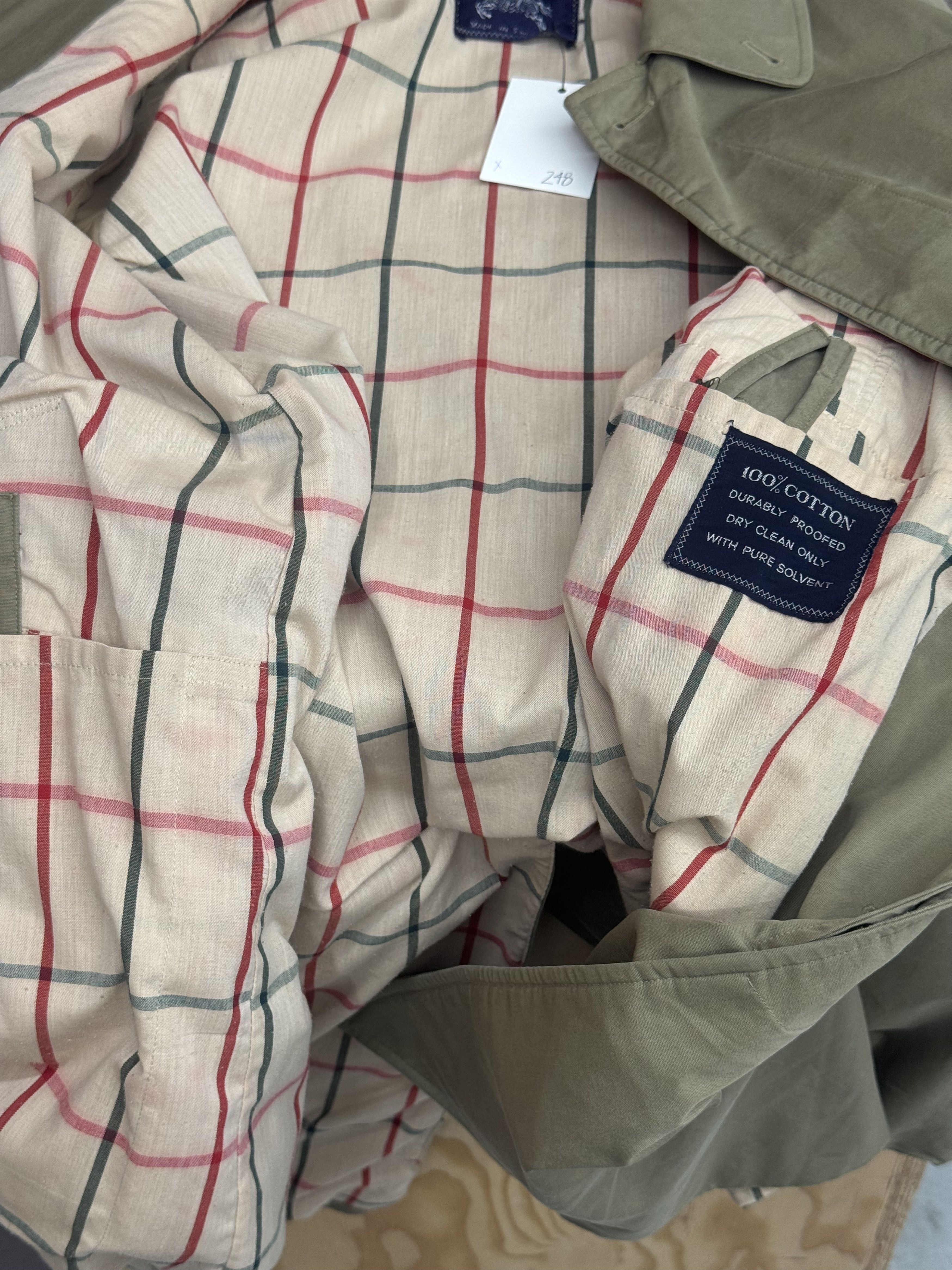 Burberry Vintage Burberry Trench Coat Size US M / EU 48-50 / 2 - 7 Thumbnail