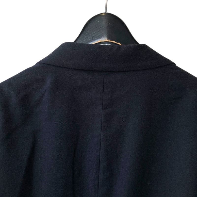 Yohji Yamamoto BLACK Scandal Yohji Yamamoto peak lapel zip jacket Size US L / EU 52-54 / 3 - 4 Thumbnail