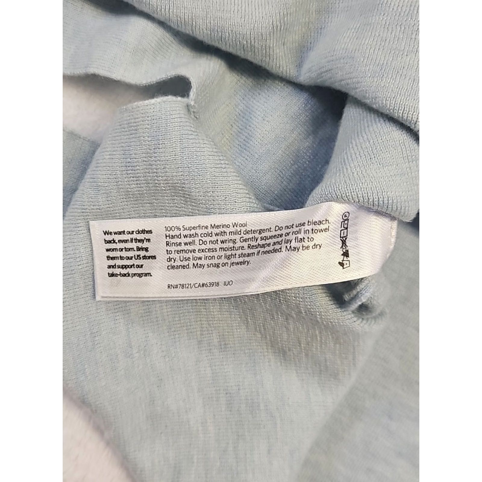 Eileen Fisher VINTAGE Eileen Fisher Sweater Mock Neck 100% Merino Wool S Sage Green Womens Size S / US 4 / IT 40 - 3 Thumbnail