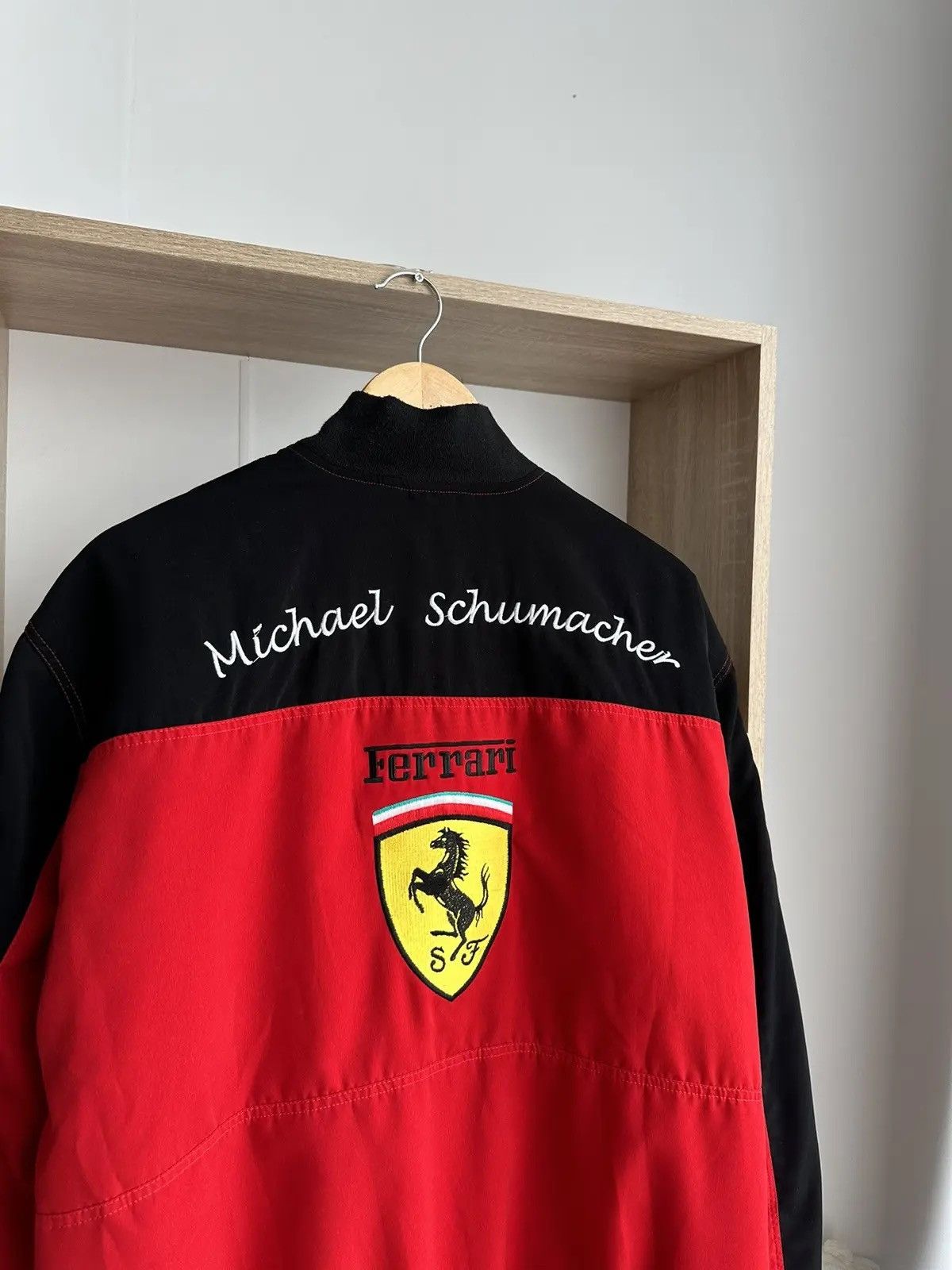 Ferrari × Formula 1 Vintage Ferrari Racing Red Formula Uno Jacket Size US M / EU 48-50 / 2 - 18 Thumbnail