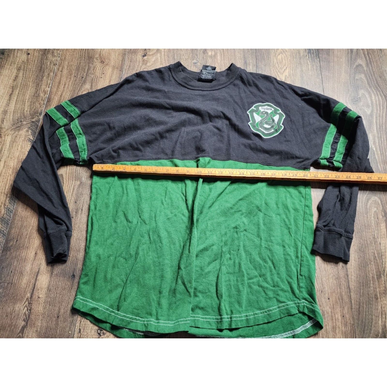 Vintage Harry Potter Slytherin Spirit Jersey Shirt Womens Black Long Sleeve L Size L / US 10 / IT 46 - 2 Thumbnail