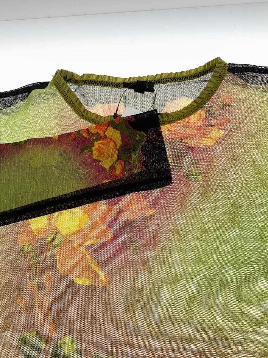 Jean Paul Gaultier Floral Mesh Long Sleeve Top Size S / US 4 / IT 40 - 3 Thumbnail