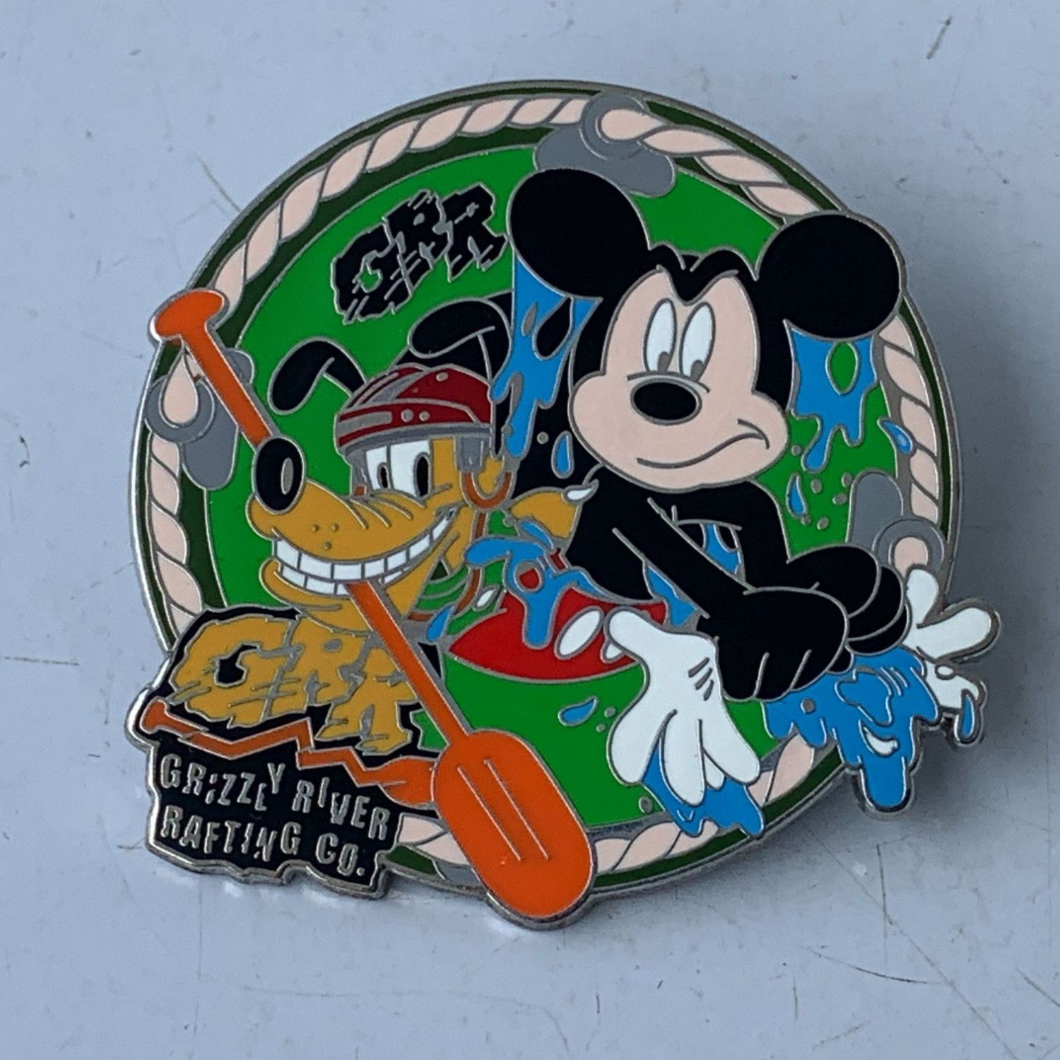 Disney Disney Mickey Mouse and Pluto on Grizzly River Rafting Calif Size ONE SIZE - 7 Thumbnail