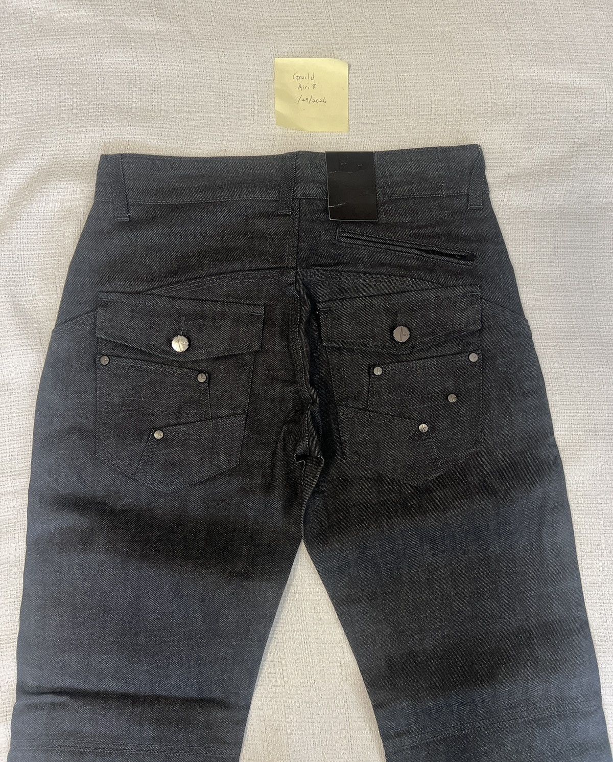 Other Goldspun G7 Black Grey Denim Pants, Multi Pocket Men's Size 32 Size US 32 / EU 48 - 13 Thumbnail