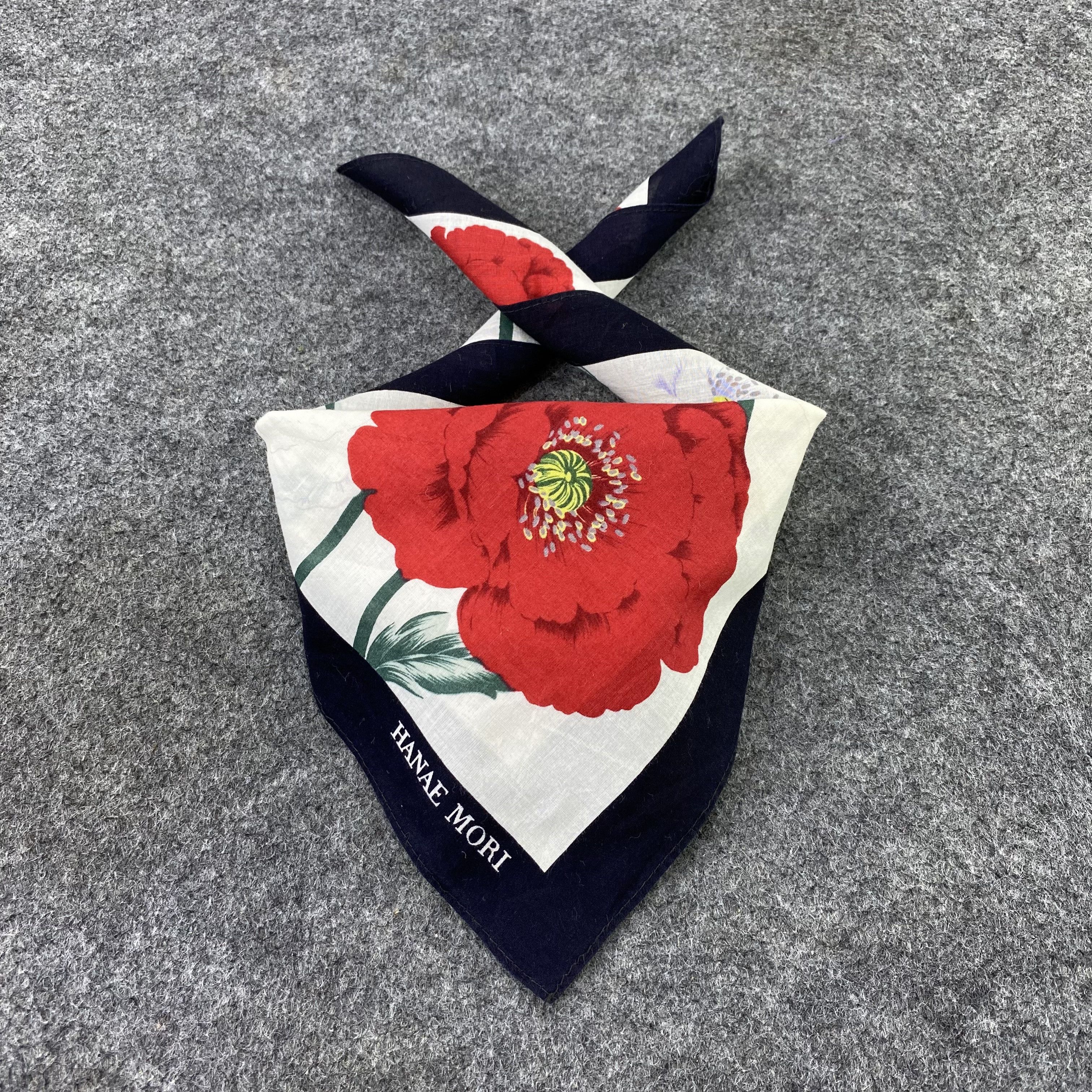 Hanae Mori Hanae Mori Handkerchief / Bandana / Neckerchief-B764 Size ONE SIZE - 2 Thumbnail