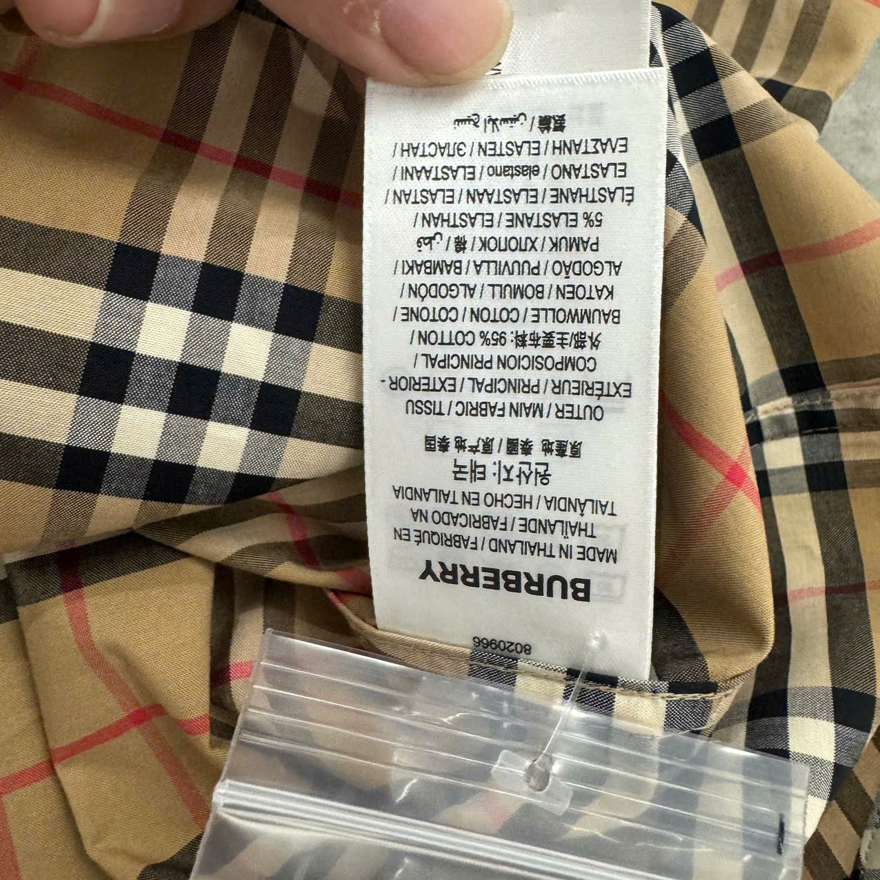 Burberry BURBERRY Vintage Long Shirt Size US S / EU 44-46 / 1 - 5 Thumbnail