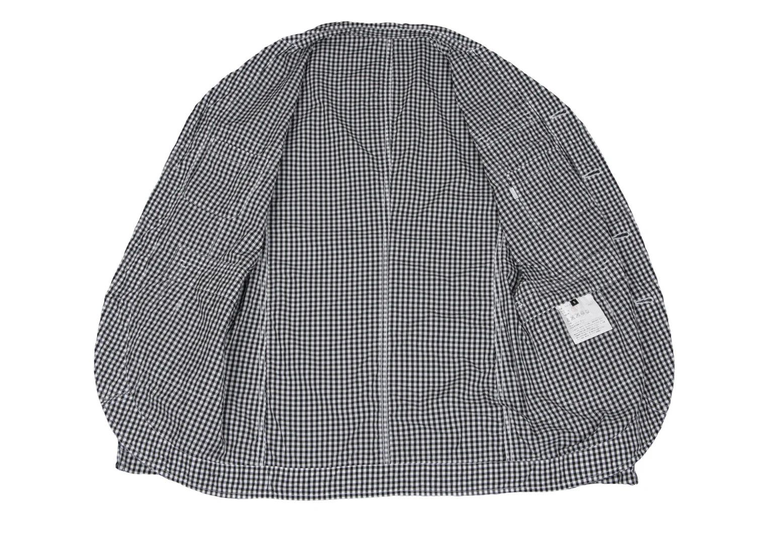 Ganryu Gingham Check Flap Pocket Jacket Black and White Size S Size US S / EU 44-46 / 1 - 13 Thumbnail