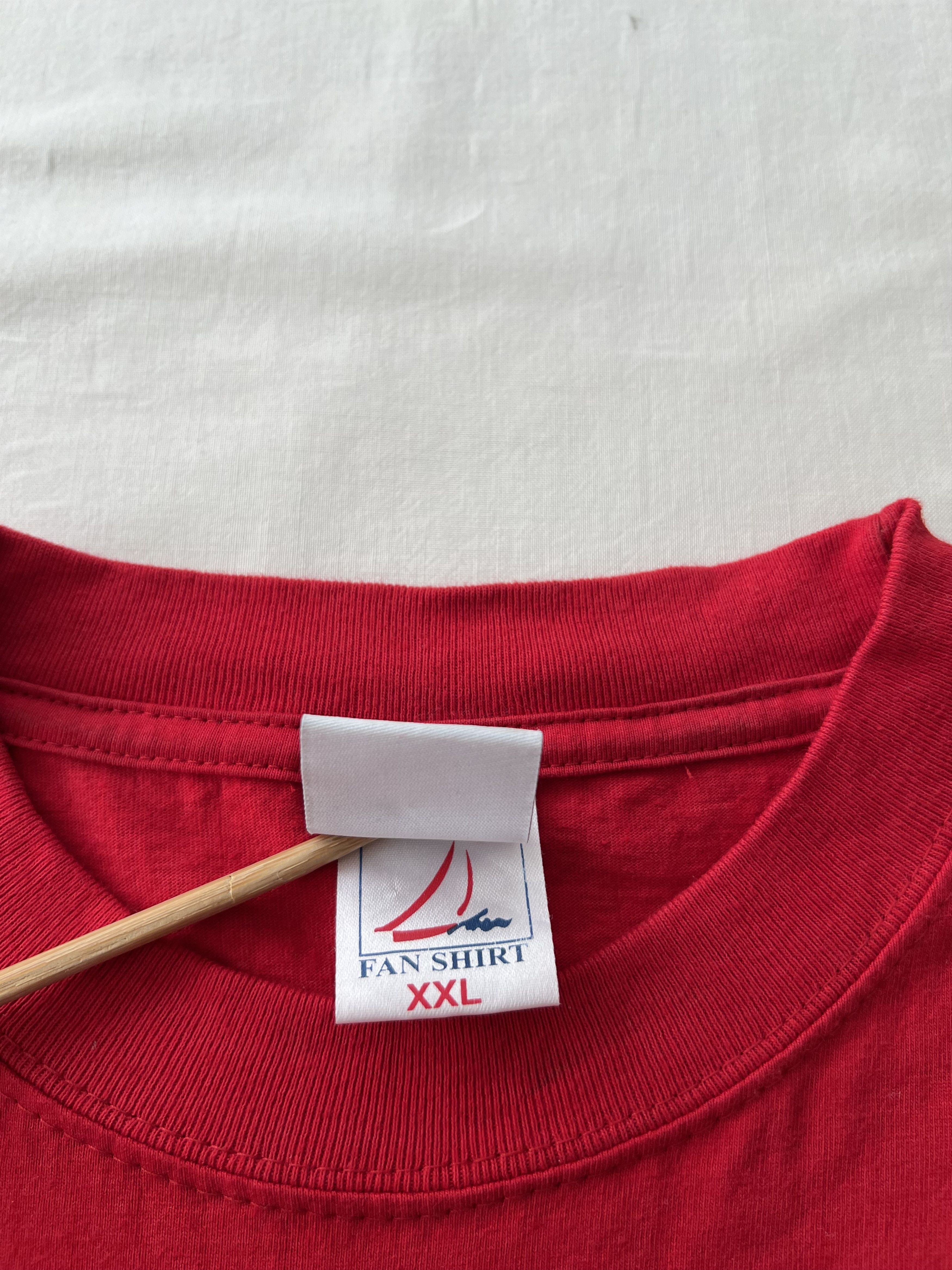 Vintage Vintage 2005 Arsenal FA Cup Final 2005 Red T-shirt Size US XL / EU 56 / 4 - 11 Thumbnail
