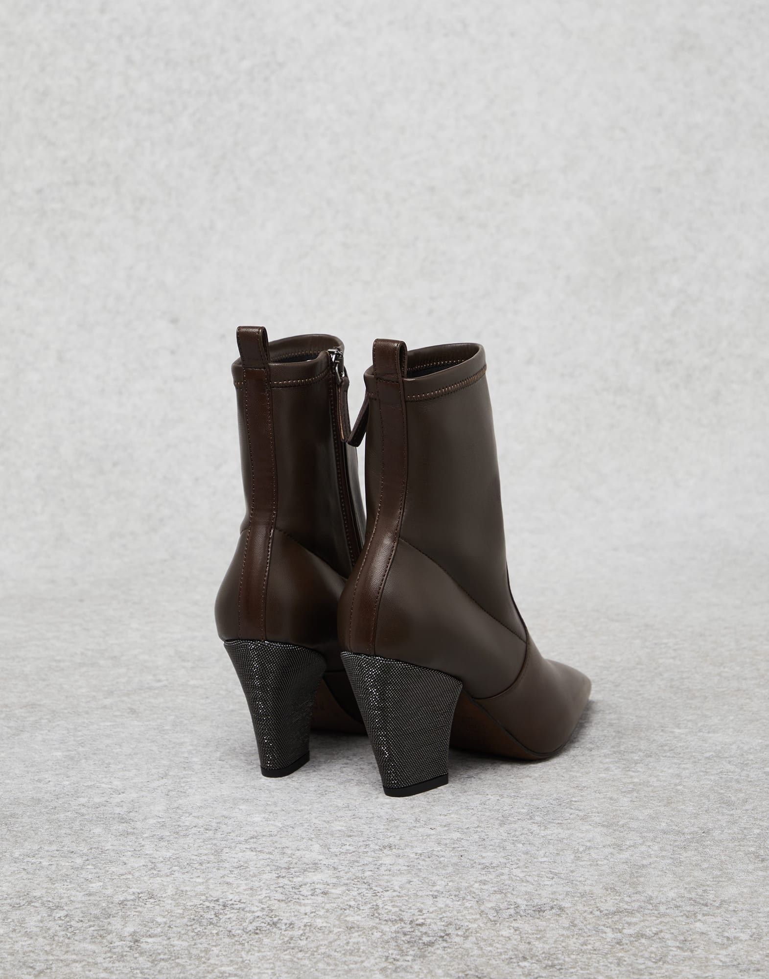 Brunello Cucinelli o1la1rc1a1025 Ankle Boots in Brown Size US 8 / IT 38 - 3 Thumbnail