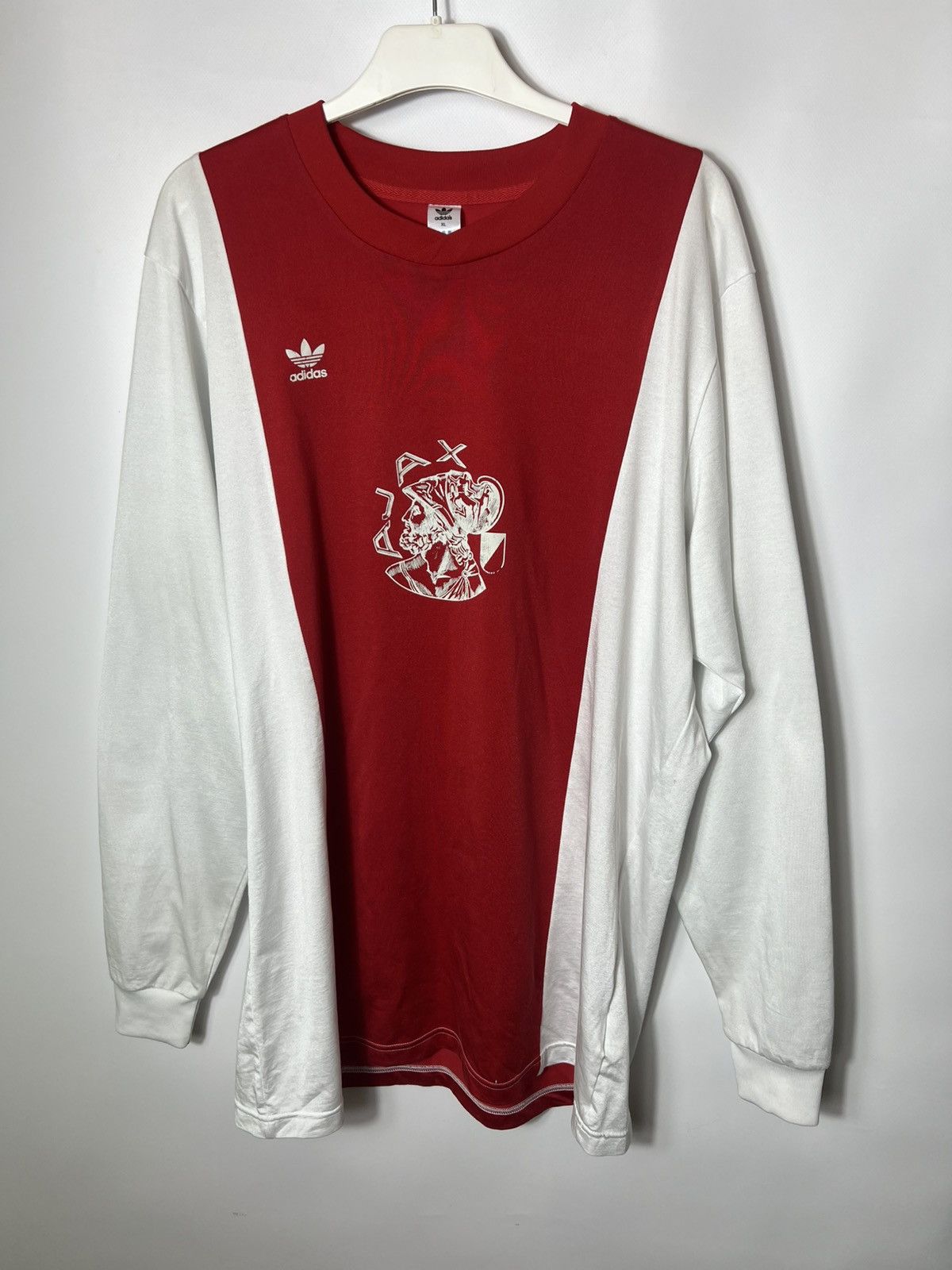 Adidas Vintage Adidas Ajax Long Sleeve Jersey Retro Style IN4723 Size US XL / EU 56 / 4 - 1 Thumbnail