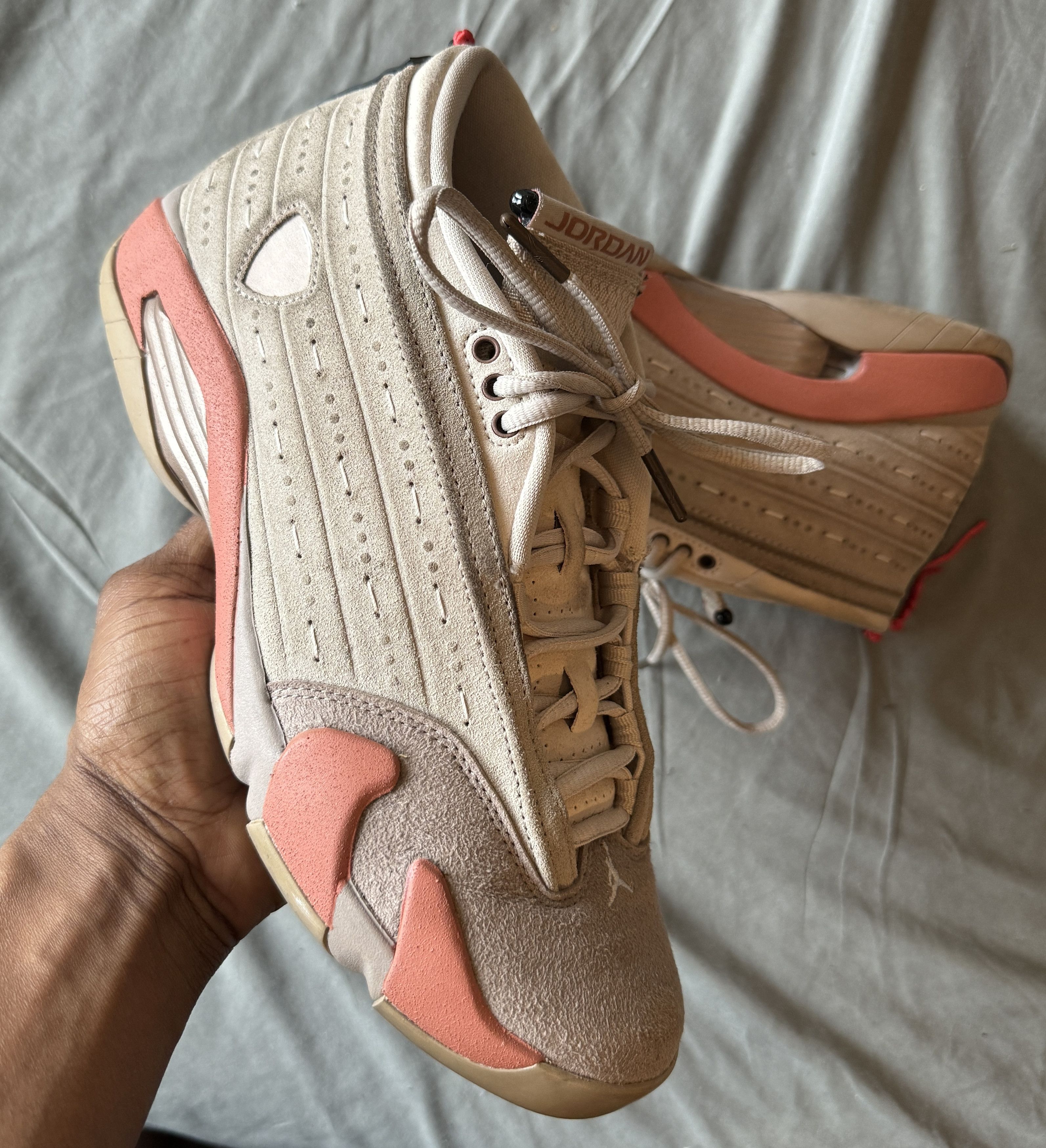 CLOT x Air Jordan 14 Retro Low 'Terracotta'