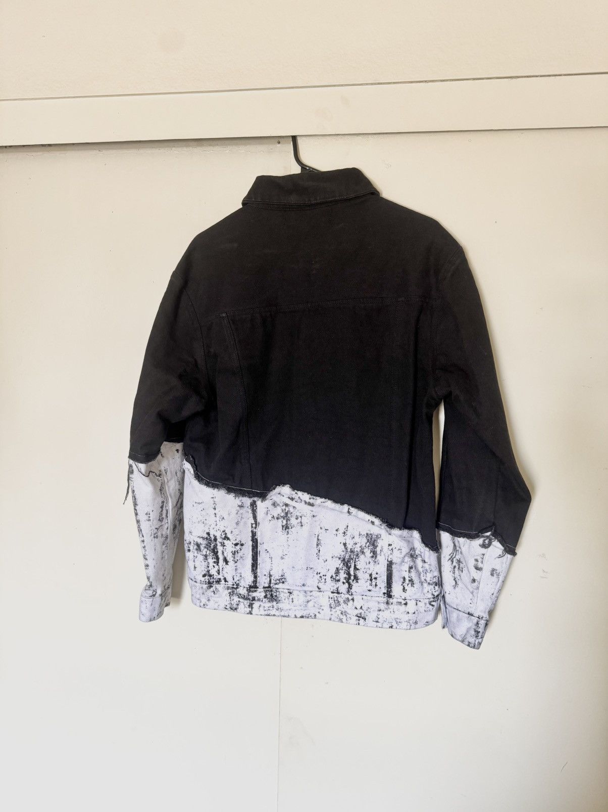 Other MysteryMan Hybrid Ink Spill Denim Jacket Size US M / EU 48-50 / 2 - 2 Thumbnail