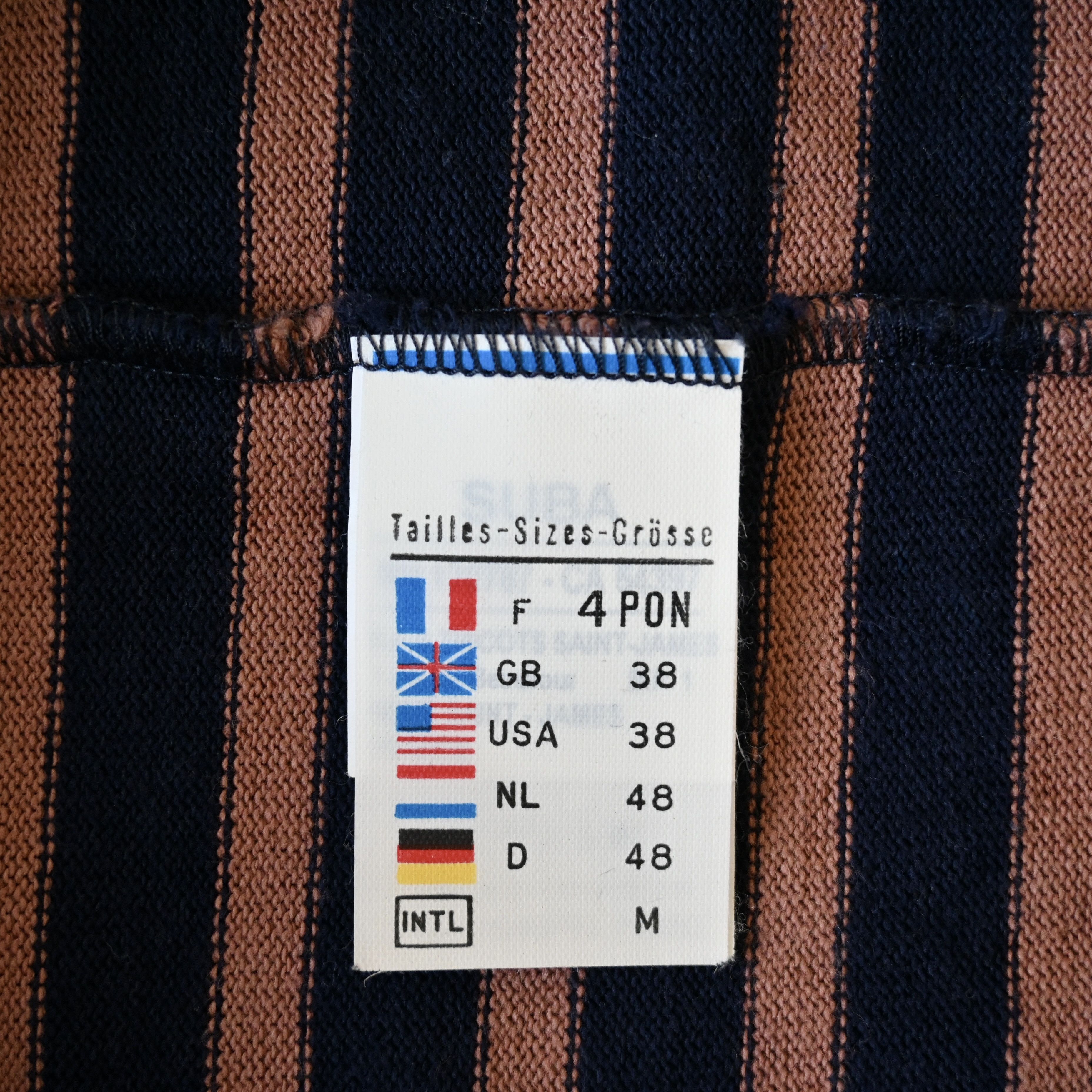 Saint James SAINT JAMES "OUESSON" heavyweight cotton breton shirt, 4/M Size US M / EU 48-50 / 2 - 9 Thumbnail