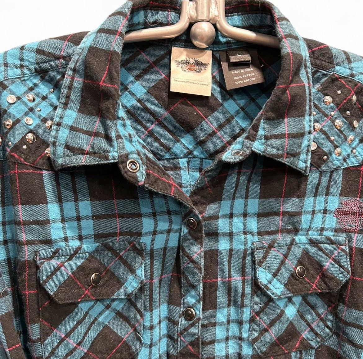 Harley Davidson Harley Davidson Embroidered button up Large Size L / US 10 / IT 46 - 5 Thumbnail
