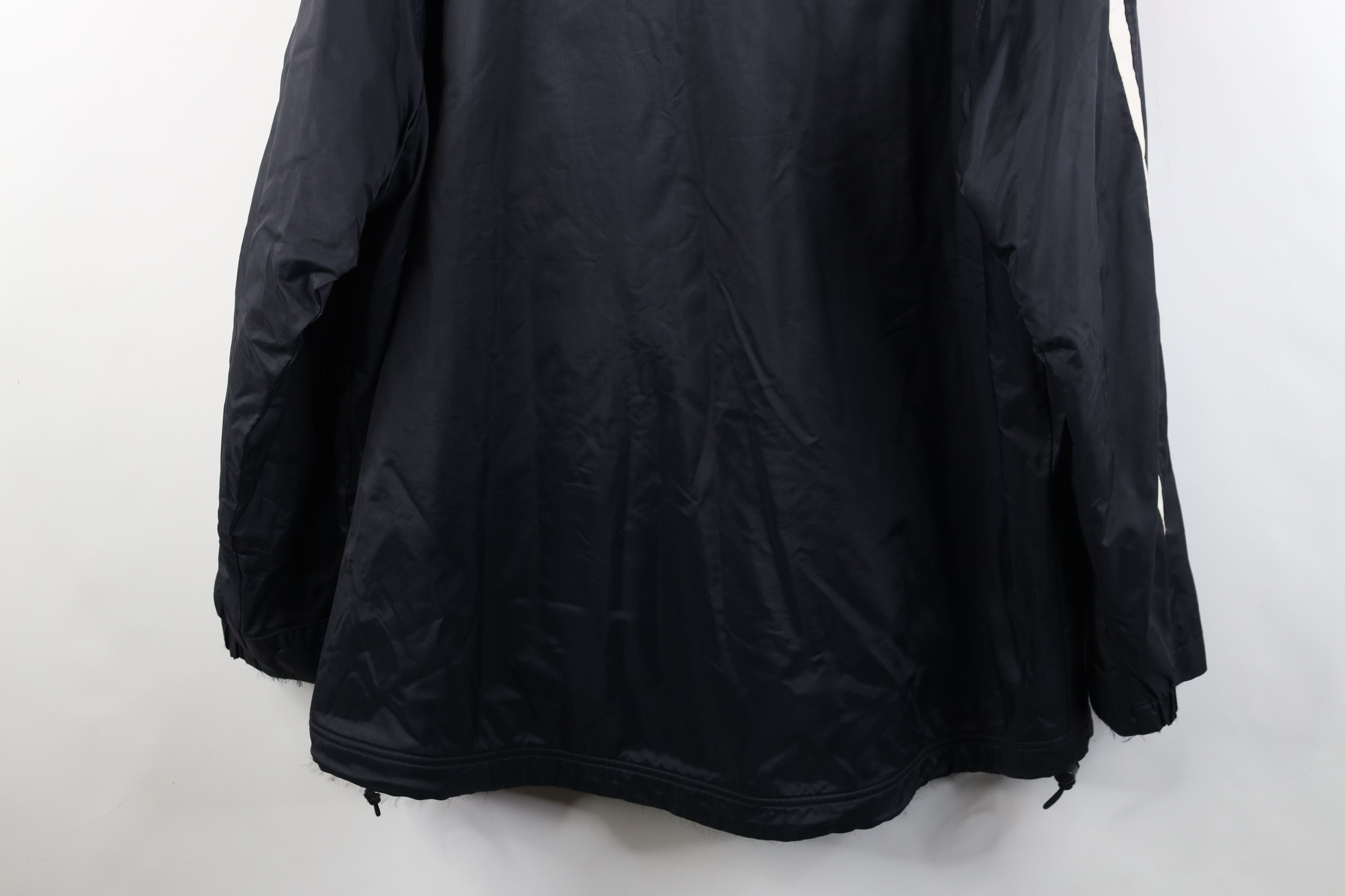 Nike Vintage 90s Nike Scott Mini Swoosh Fleece Lined Jacket Black Size US XL / EU 56 / 4 - 15 Thumbnail