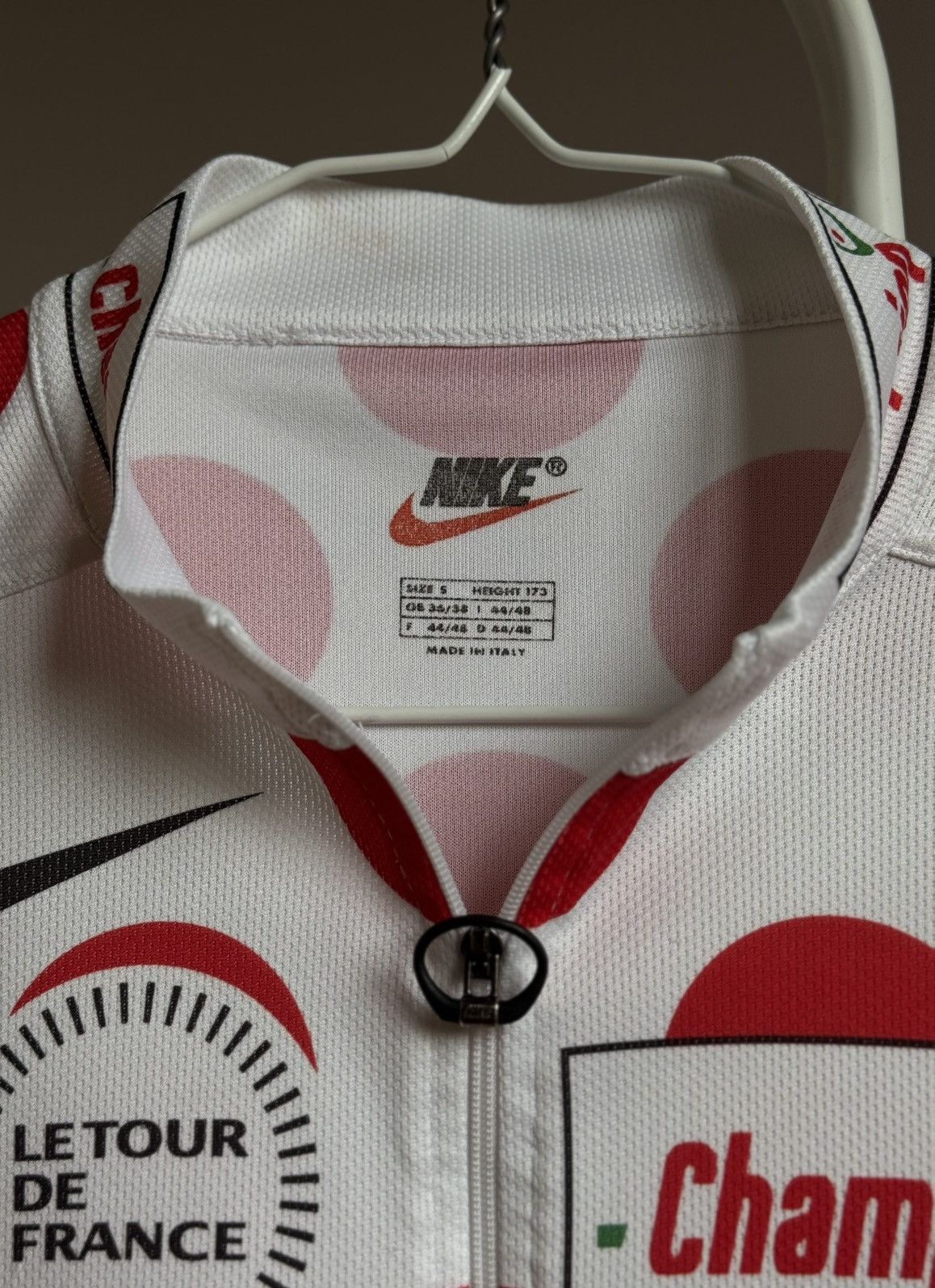 Nike Nike 1998-1999 Le Tour De France Champion Cycling Jersey Size US S / EU 44-46 / 1 - 7 Thumbnail