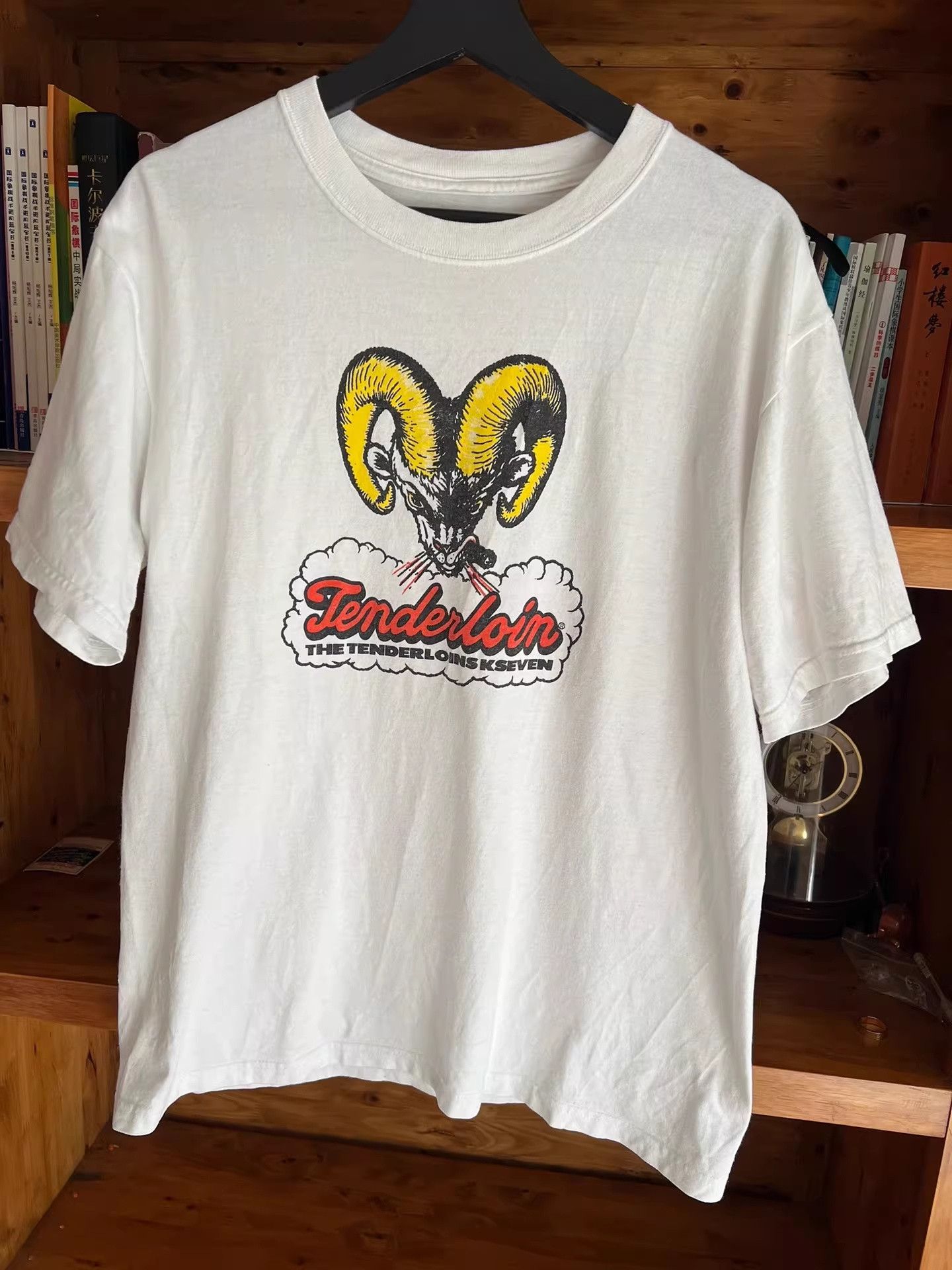 Tenderloin Tenderloin K-7 White Ram Head T-shirt Size US M / EU 48-50 / 2 - 3 Thumbnail
