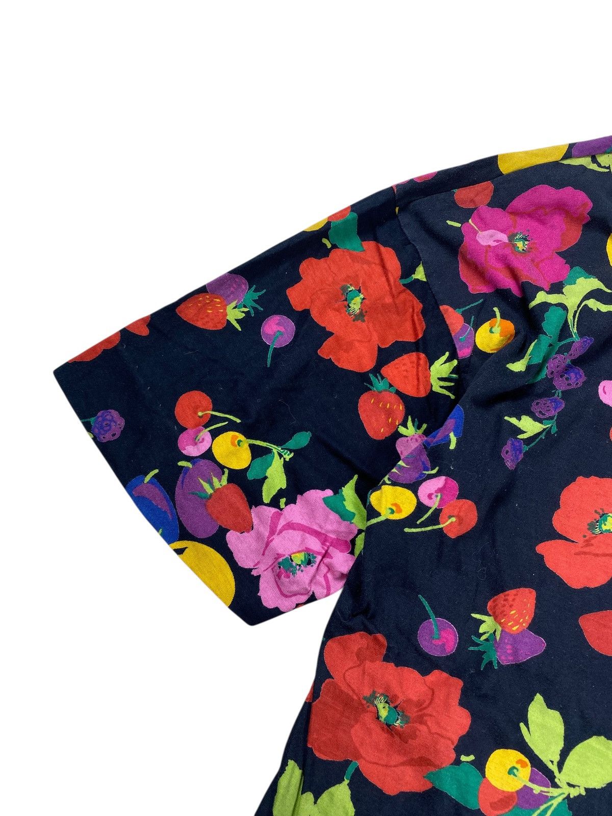 Gucci Vintage Gucci Flower Tee Size US M / EU 48-50 / 2 - 13 Thumbnail