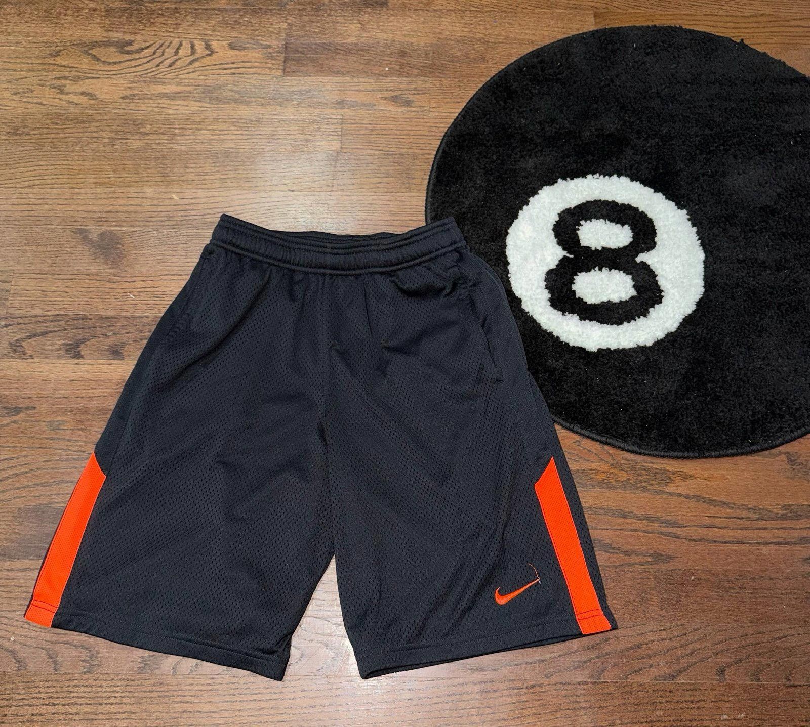 Nike Nike Dri-Fit Orange Mesh Hoop Shorts Mens SM Y2K 90s Rare Size US 30 / EU 46 - 1 Thumbnail