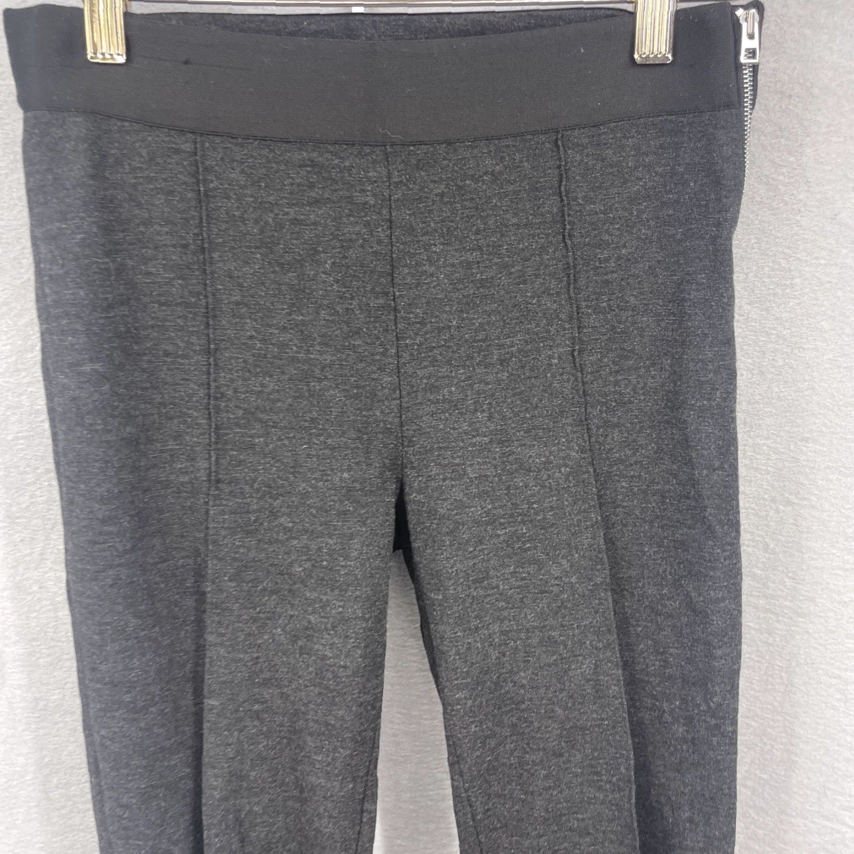 Everlane Everlane Pants Womens Charcoal Straight Leg Side Zip Career Stretch 00 Regular Cropped Size 24" / US 00 / IT 34 - 5 Thumbnail