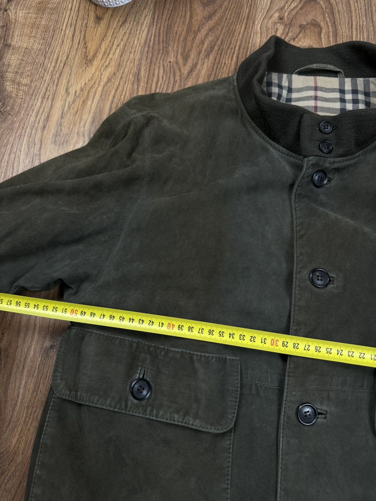 Burberry Vintage leather jacket Burberry original luxury casual item Size US M / EU 48-50 / 2 - 4 Thumbnail
