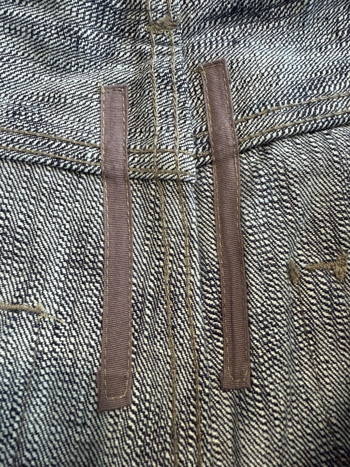 Rick Owens Drkshdw Rick Owens - Drkshdw Torrence Cut Selvedge Jeans Size US 30 / EU 46 - 10 Thumbnail