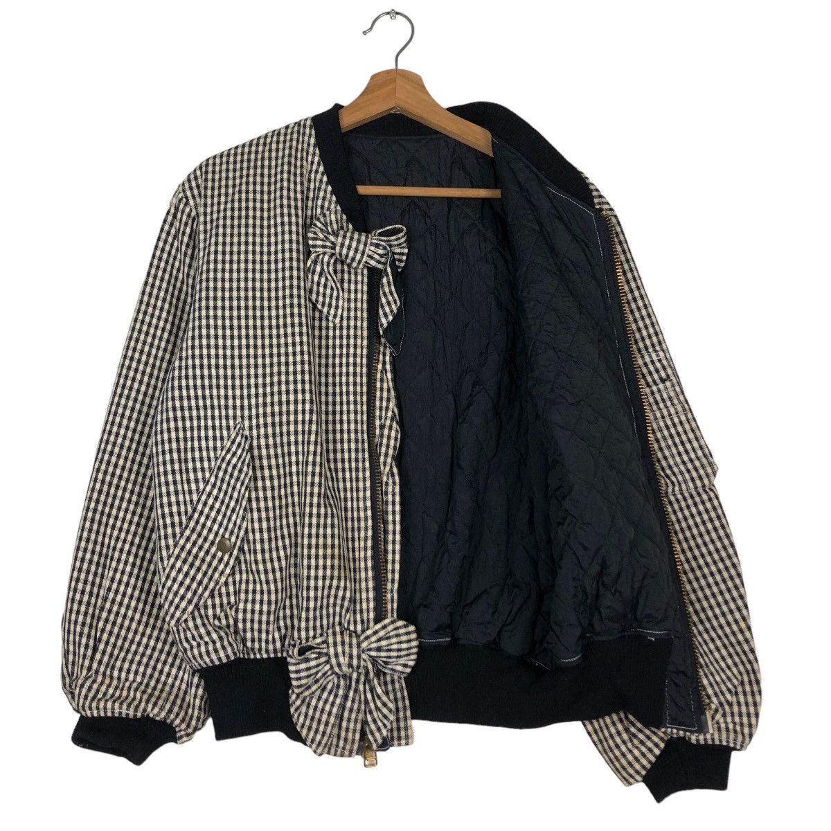 Hysteric Glamour 🔥Punk Design Bomber Jacket Bondage Parachute Pink House Size US M / EU 48-50 / 2 - 11 Thumbnail