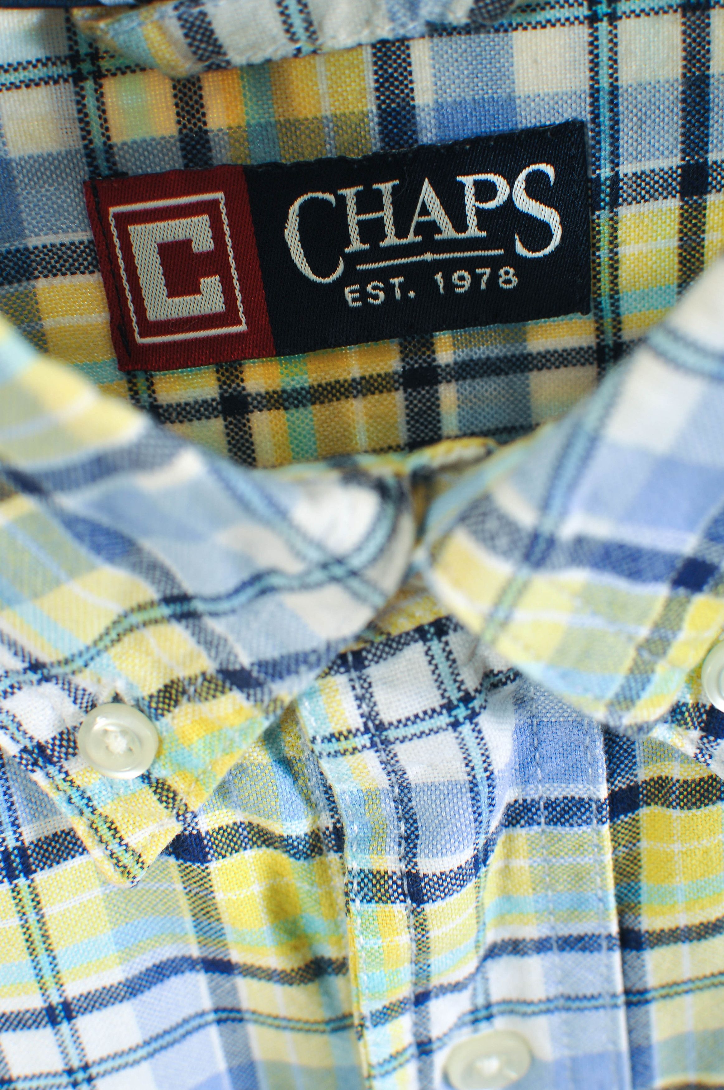 Chaps Checkered long sleeve shirt Size US XL / EU 56 / 4 - 3 Thumbnail