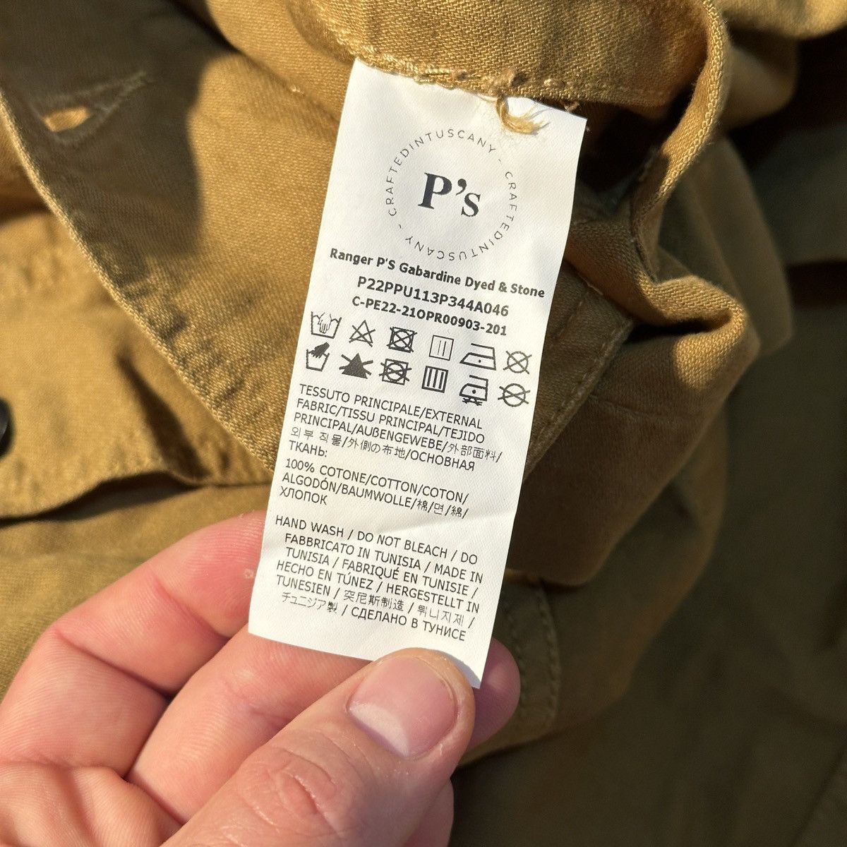President's PRESIDENT’S RANGER GABARDINE DYED & STONE SS21 Size US XL / EU 56 / 4 - 12 Thumbnail