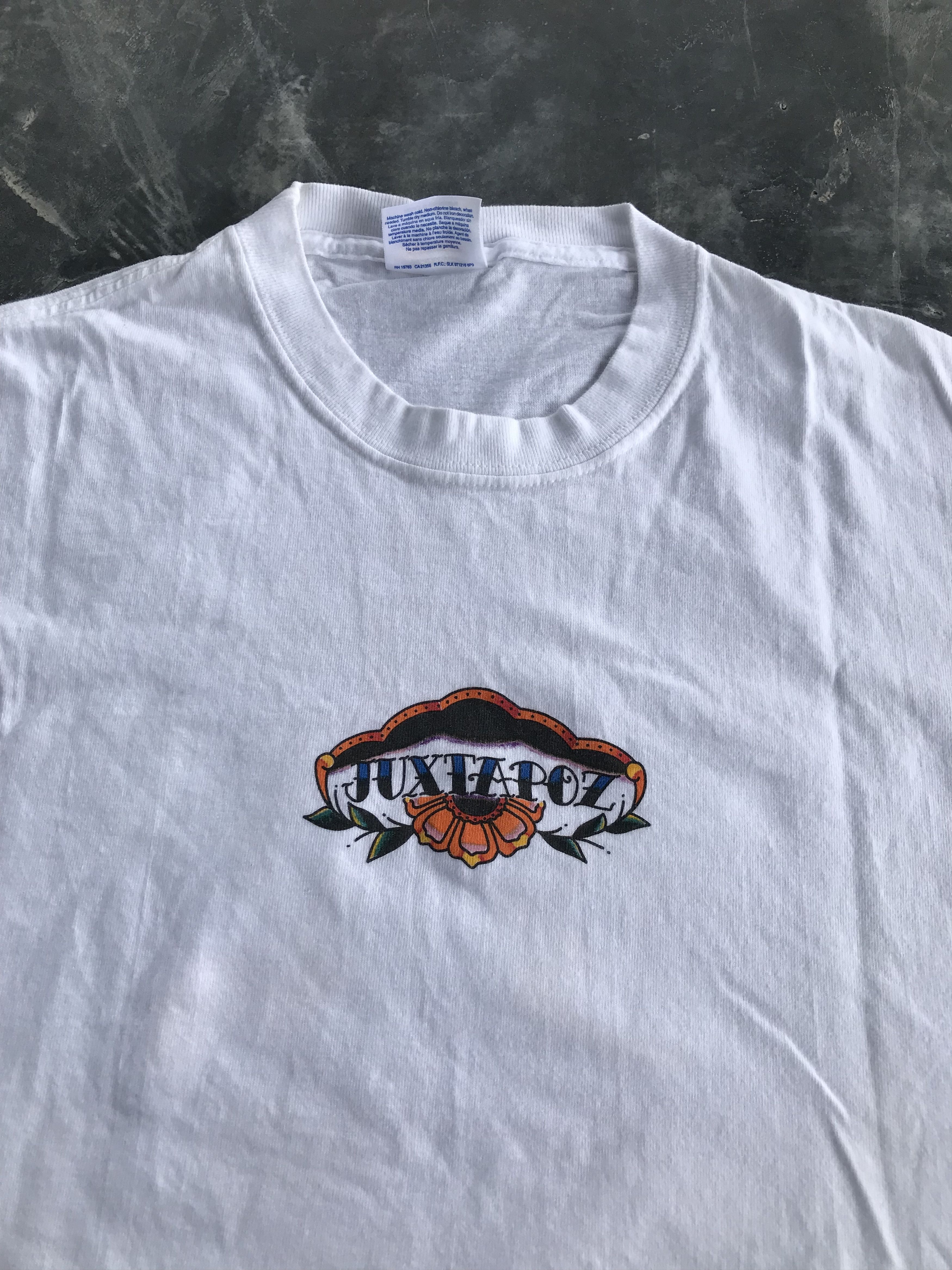 Hanes Vintage Y2k Hanez Juxtapoz Art Magazine Tee Size US M / EU 48-50 / 2 - 2 Thumbnail