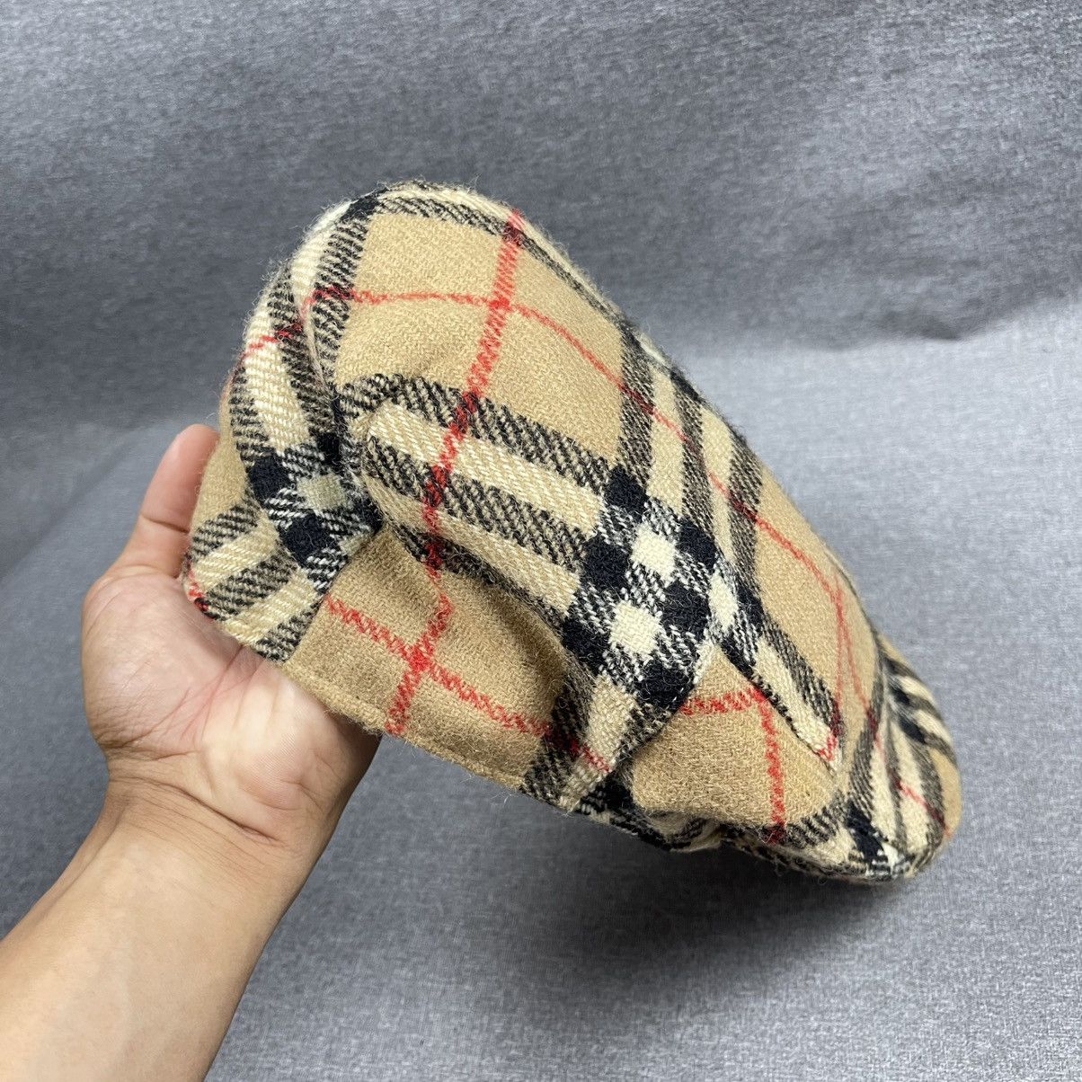 Burberry Burberry’s vintage nova check rare beret wool hat Size ONE SIZE - 1 Thumbnail