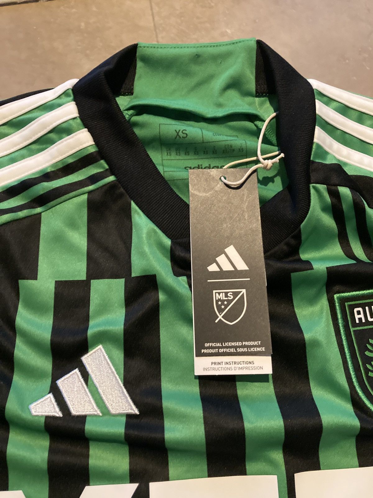 Adidas Adidas MLS Austin FC Yeti Green Black Soccer Jersey Men’s Size US XS / EU 42 / 0 - 9 Thumbnail