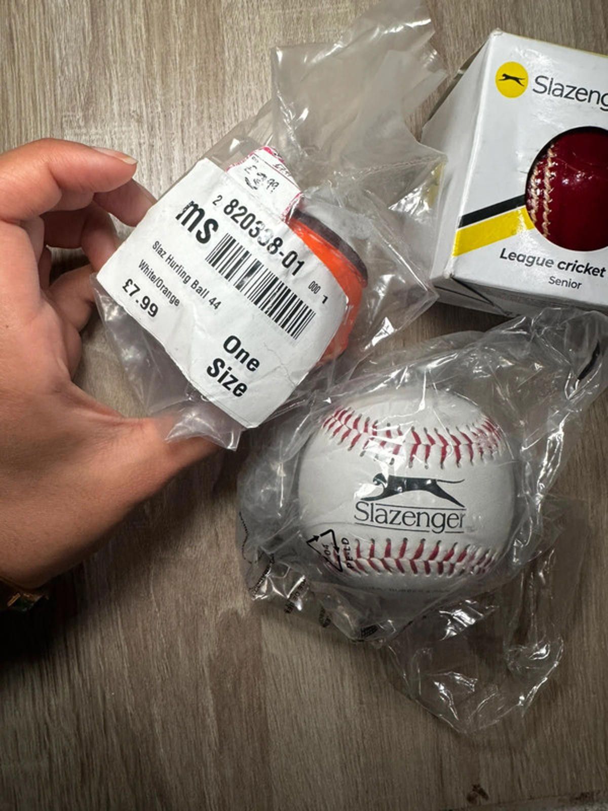 Other Bundle of 3 Brand New Slazenger Sports Balls Size ONE SIZE - 3 Thumbnail