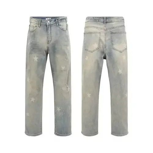 Vintage fade washed distressed jeans Size US 30 / EU 46 - 4 Thumbnail