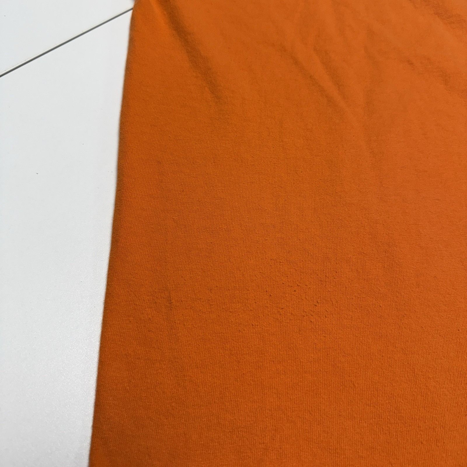Fruit Of The Loom Vintage 90s Orange T Shirt L 20.5x27 Fruit of the Loom Size US L / EU 52-54 / 3 - 7 Thumbnail