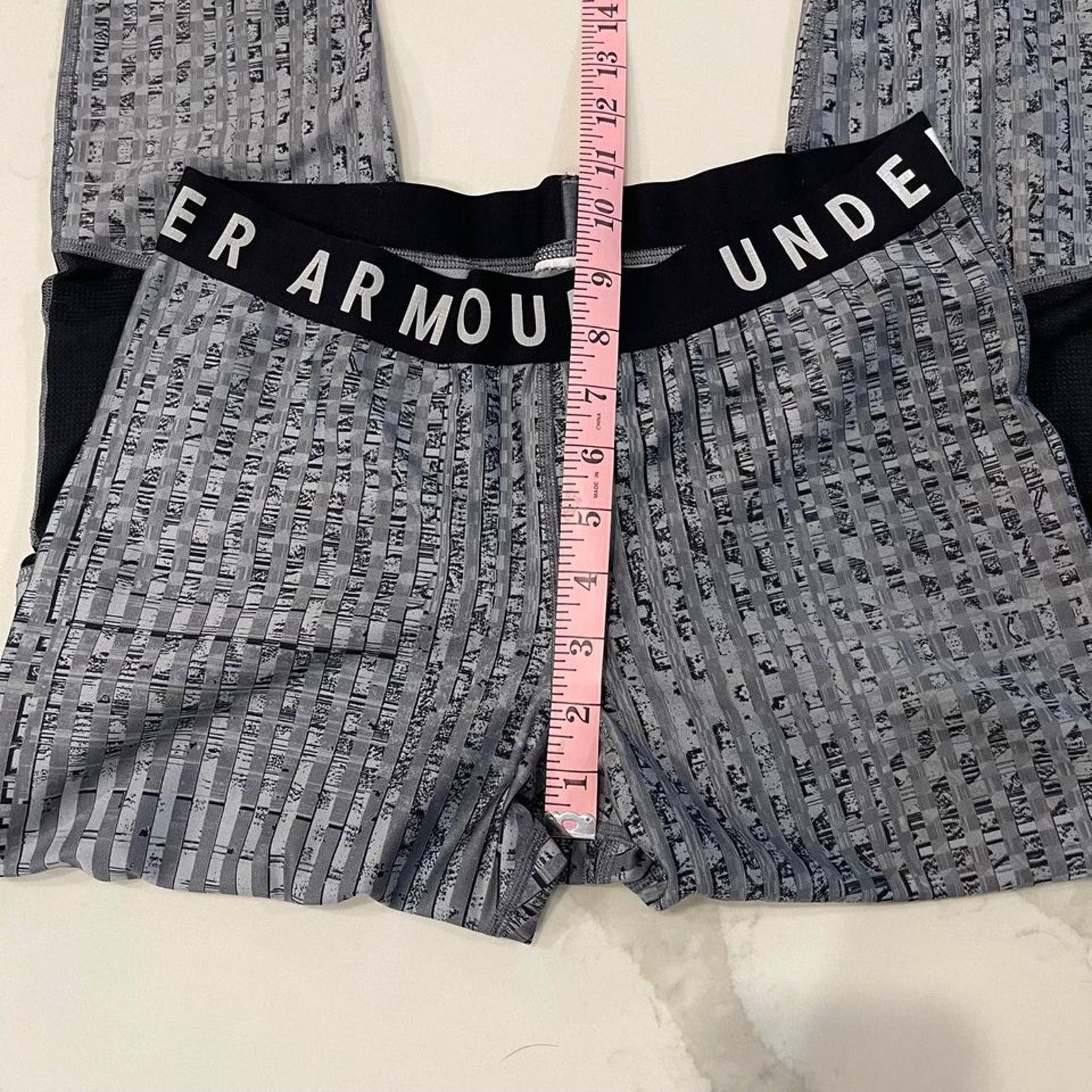 Under Armour Under Armour UA Cool Switch Crop Leggings Gray Womens Medium Size 30" / US 8 / IT 44 - 7 Thumbnail