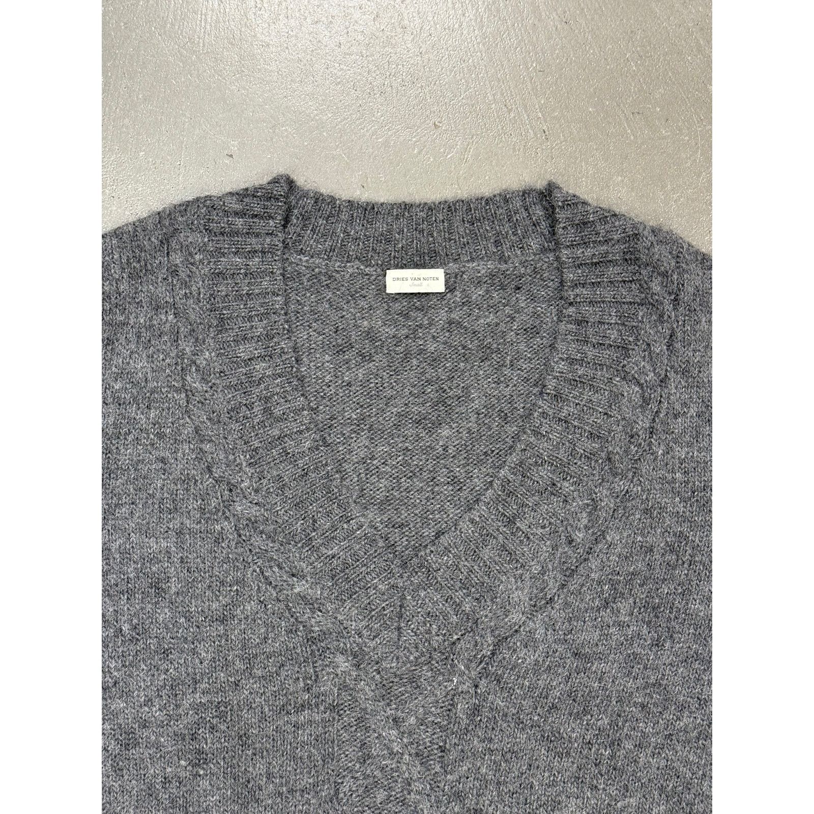Dries Van Noten 2010s Dries Van Noten alpaca & wool knit Size S / US 4 / IT 40 - 3 Thumbnail