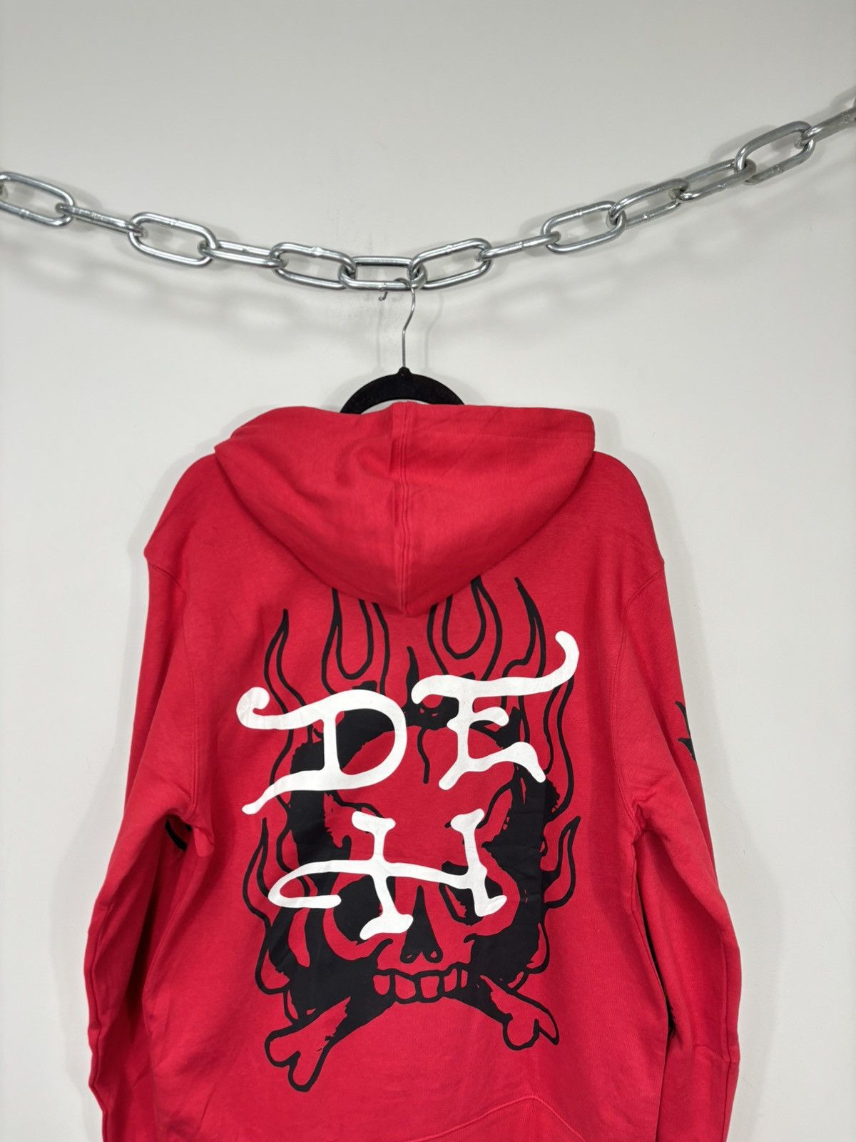 Christian Audigier Ed Hardy Y2K Skull Snake In Fire Big Logo NEW Hype Hoodie Size US M / EU 48-50 / 2 - 15 Thumbnail