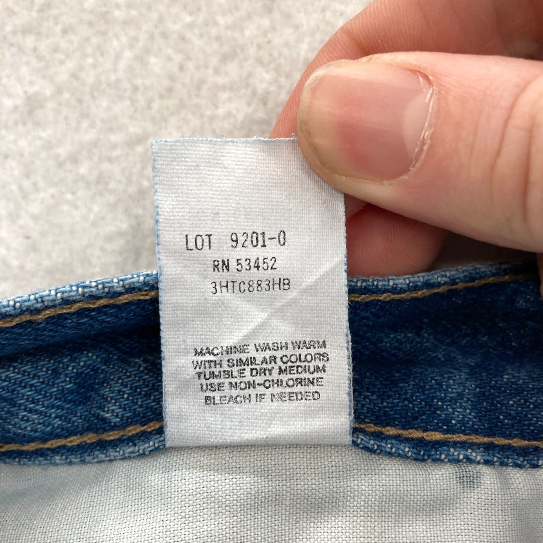Denime VINTAGE John Henry Jeans Mens 30x30 Relaxed Fit Straight Blue Denim Pant NWT Pants Mens 30 Blue Denim Straight Jeans John Henry Size US 30 / EU 46 - 7 Thumbnail