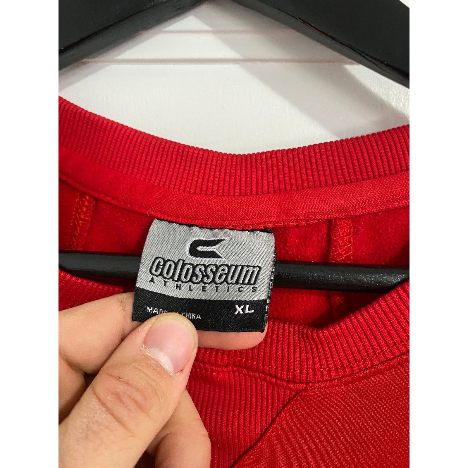 Colosseum Athletics Maryland Terrapins Red Crewneck Sweatshirt Size XL Size US XL / EU 56 / 4 - 4 Thumbnail