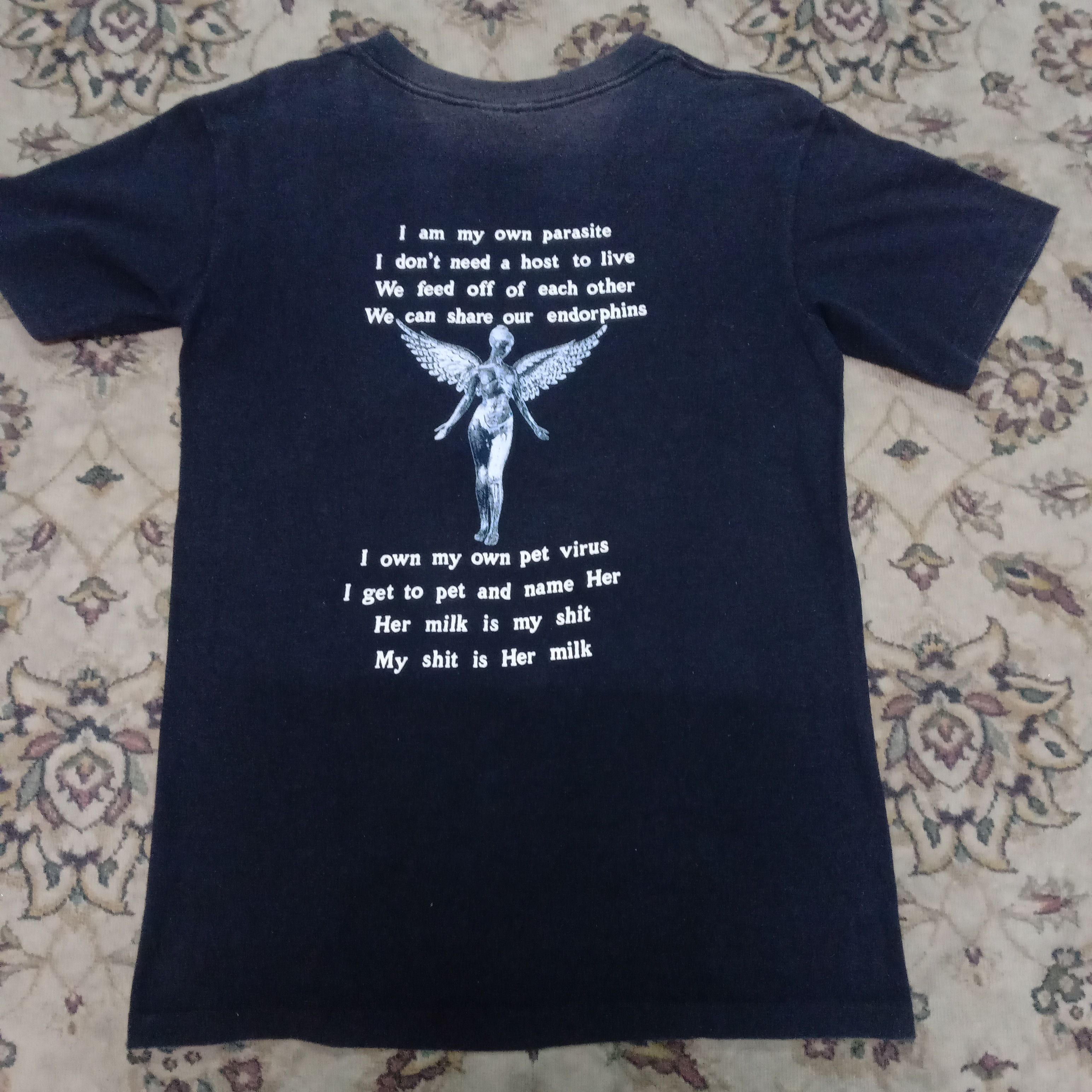 Nirvana Vintage 90s Nirvana Milk It Tee Grunge Pearl Jam Bootleg Size US S / EU 44-46 / 1 - 2 Thumbnail