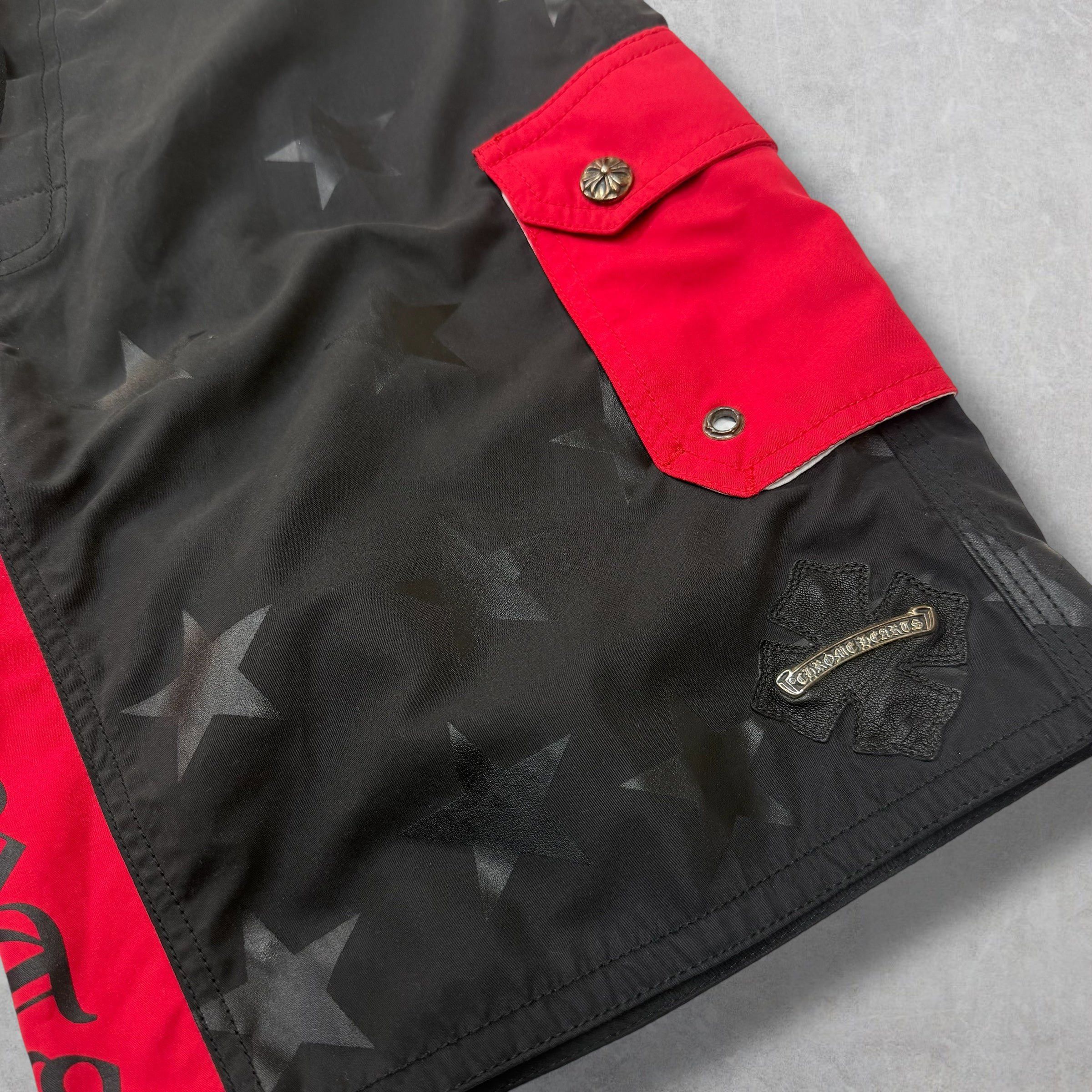 Chrome Hearts Chrome Hearts Leather Plus Patch Swim Shorts 31 Size US 31 - 6 Thumbnail