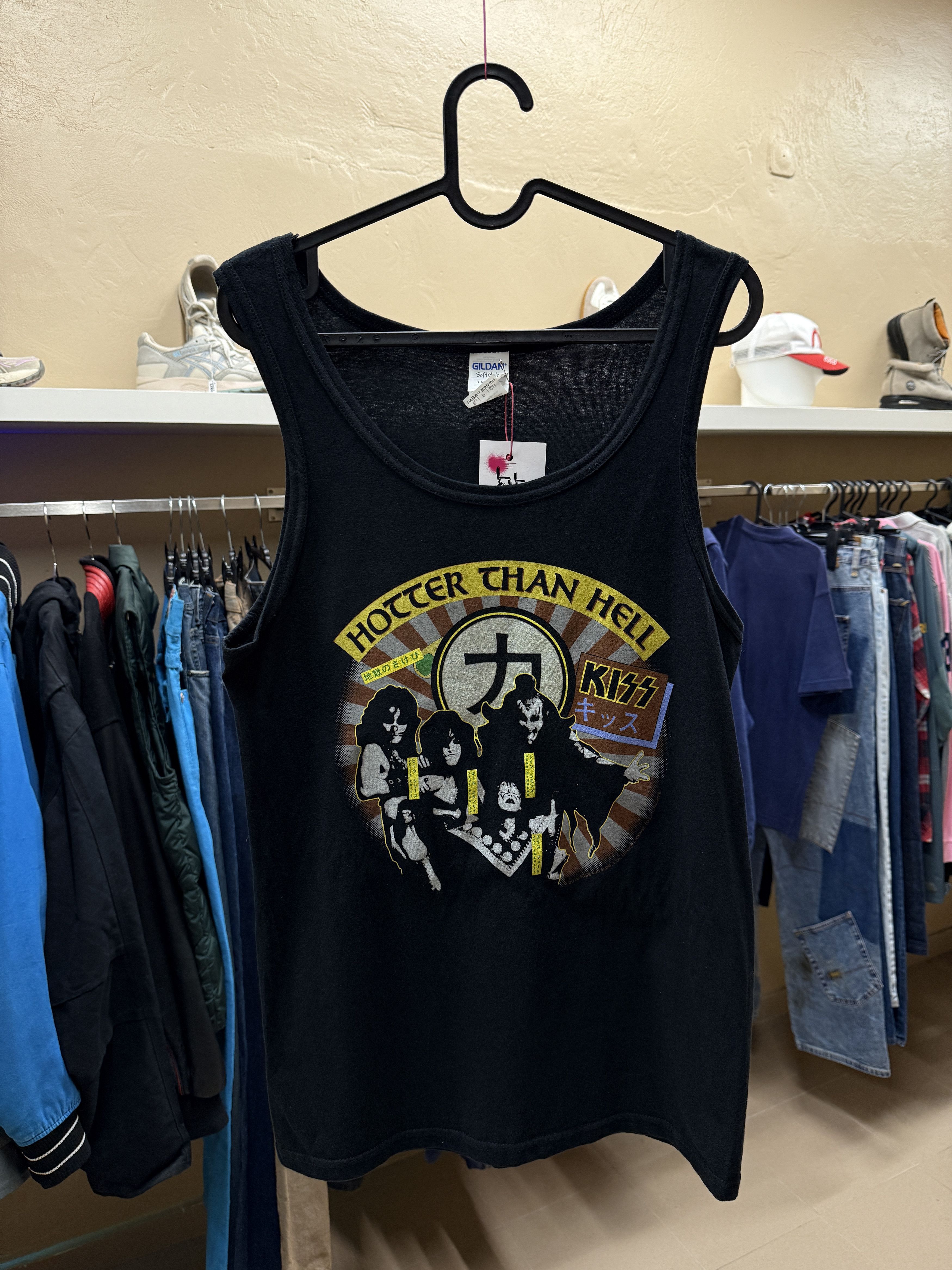 KISS Kiss Hotter than hell merch tank top - S Size US S / EU 44-46 / 1 - 2 Thumbnail