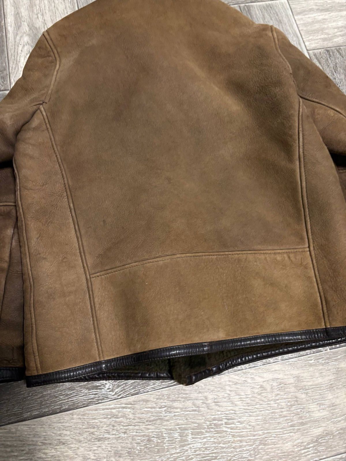 Leather Vintage Sheepskin Coat Shearling Leather Jacket B3 Size US M / EU 48-50 / 2 - 15 Thumbnail