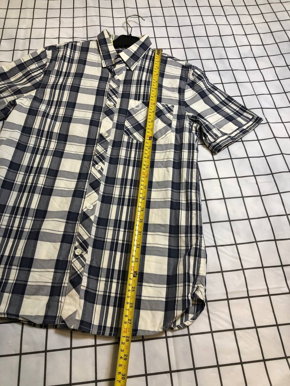 Fred Perry Fred Perry Mens Long Sleeve Plaid Shirt Size US S / EU 44-46 / 1 - 6 Thumbnail