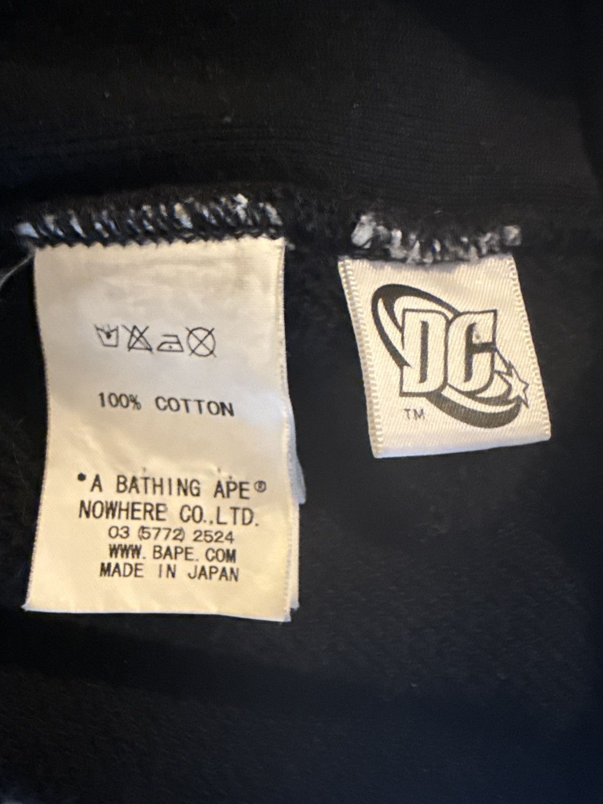 Bape × DC Comics A Bathing Ape x Superman Full zip Hoodie large Size US L / EU 52-54 / 3 - 8 Thumbnail