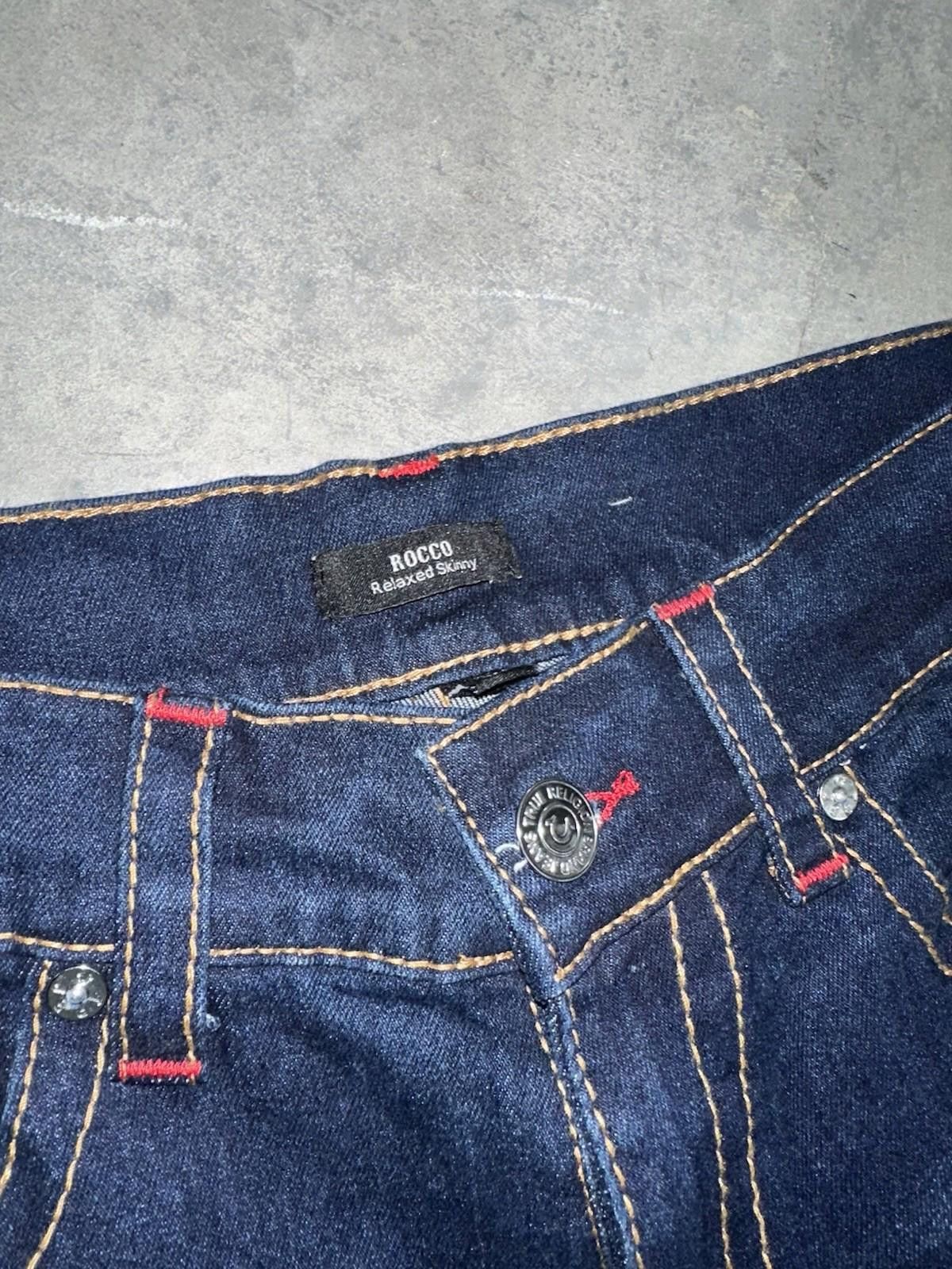 True Religion True Religion Rocco Deep Indigo US34 Relaxed Skinny Jeans Size US 34 / EU 50 - 4 Thumbnail
